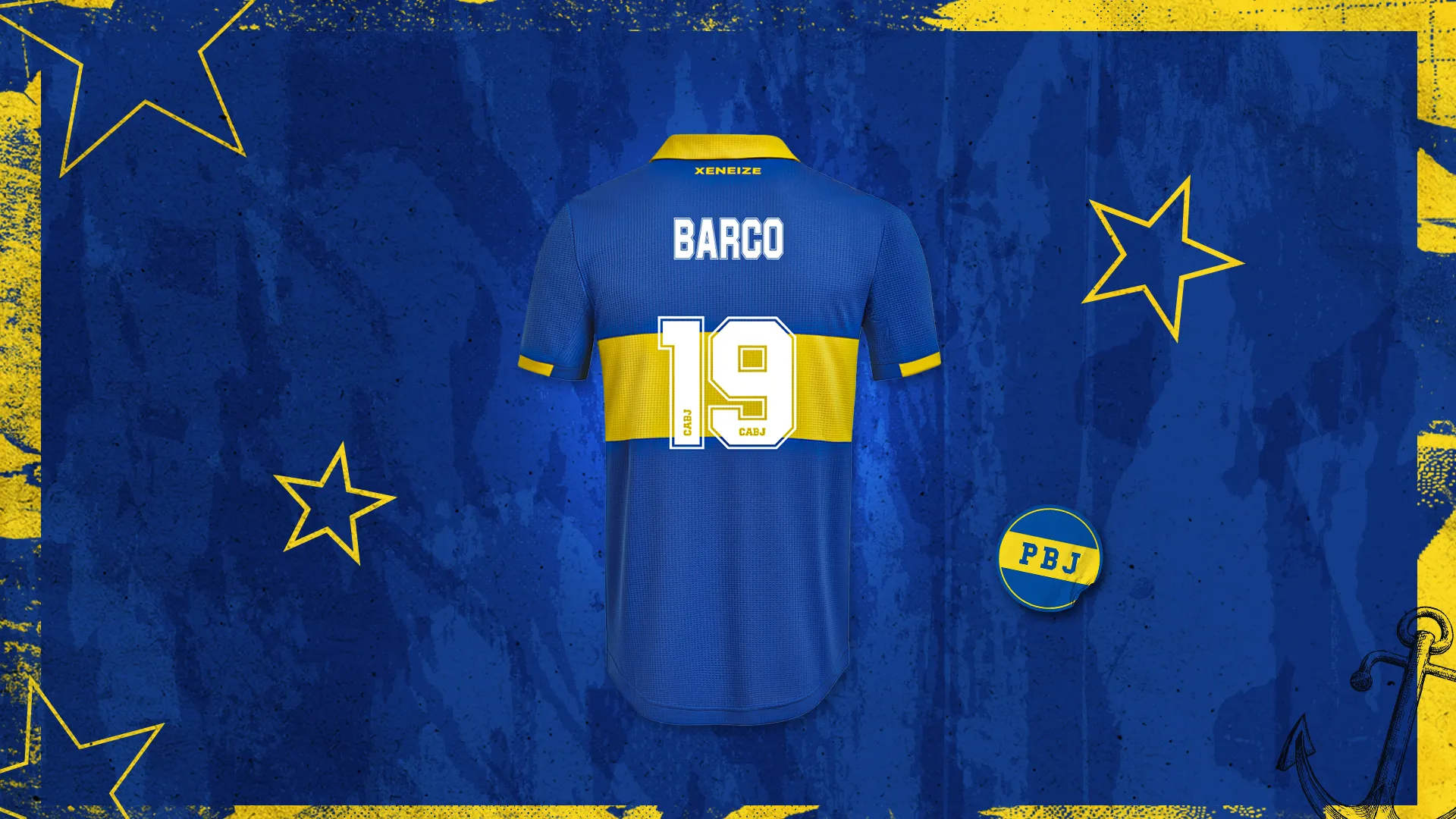 ¡Sorteamos la camiseta de Boca del Colo Barco!