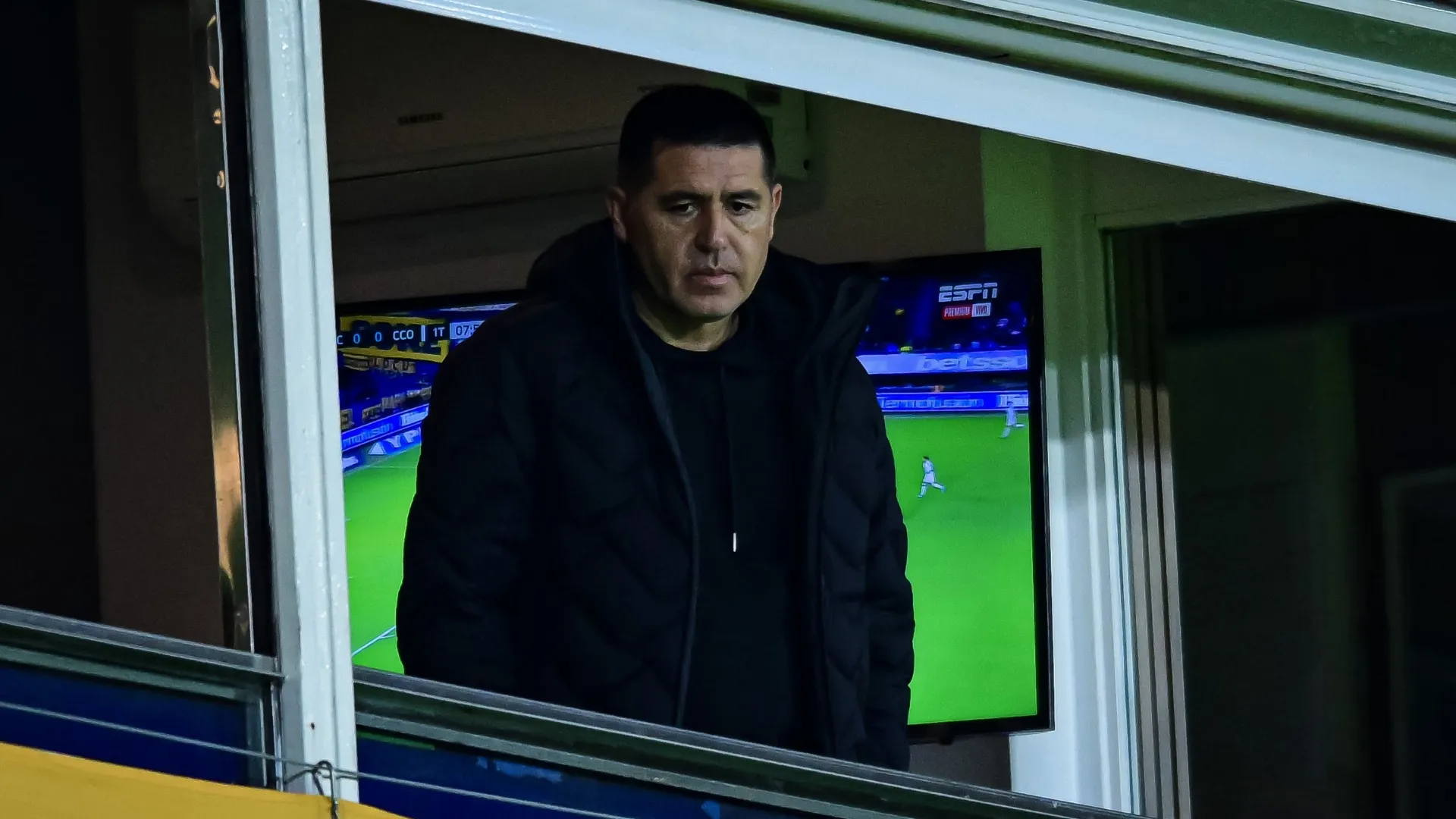 Riquelme habló con los jugadores de Boca tras el polémico empate ante Cruzeiro
