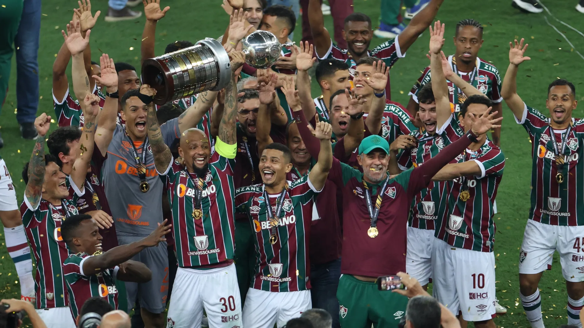 Boca lo quiere: Leo Fernández jugó en Fluminense y estuvo en el banco durante la final de la Copa Libertadores 2023