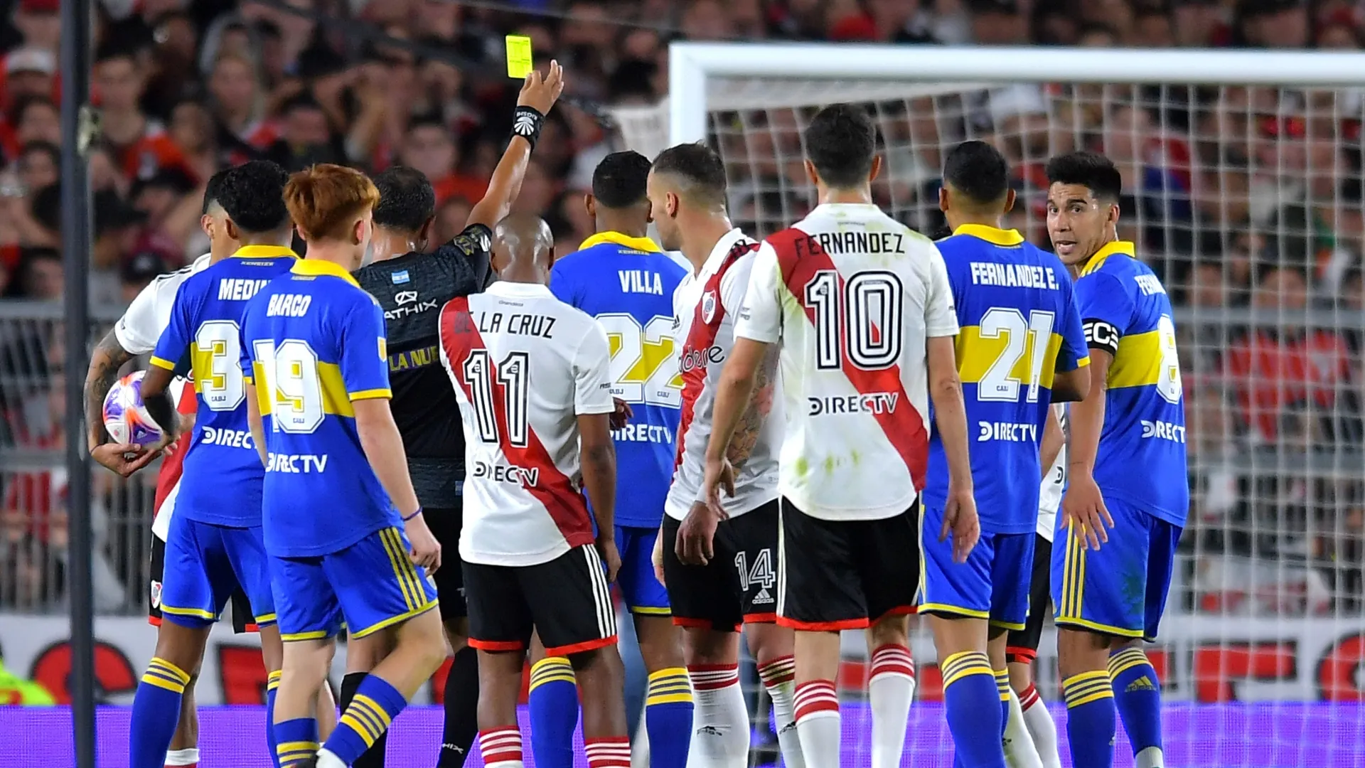Andrés Merlos, el árbitro para el Boca-River: cómo le fue en los Superclásicos