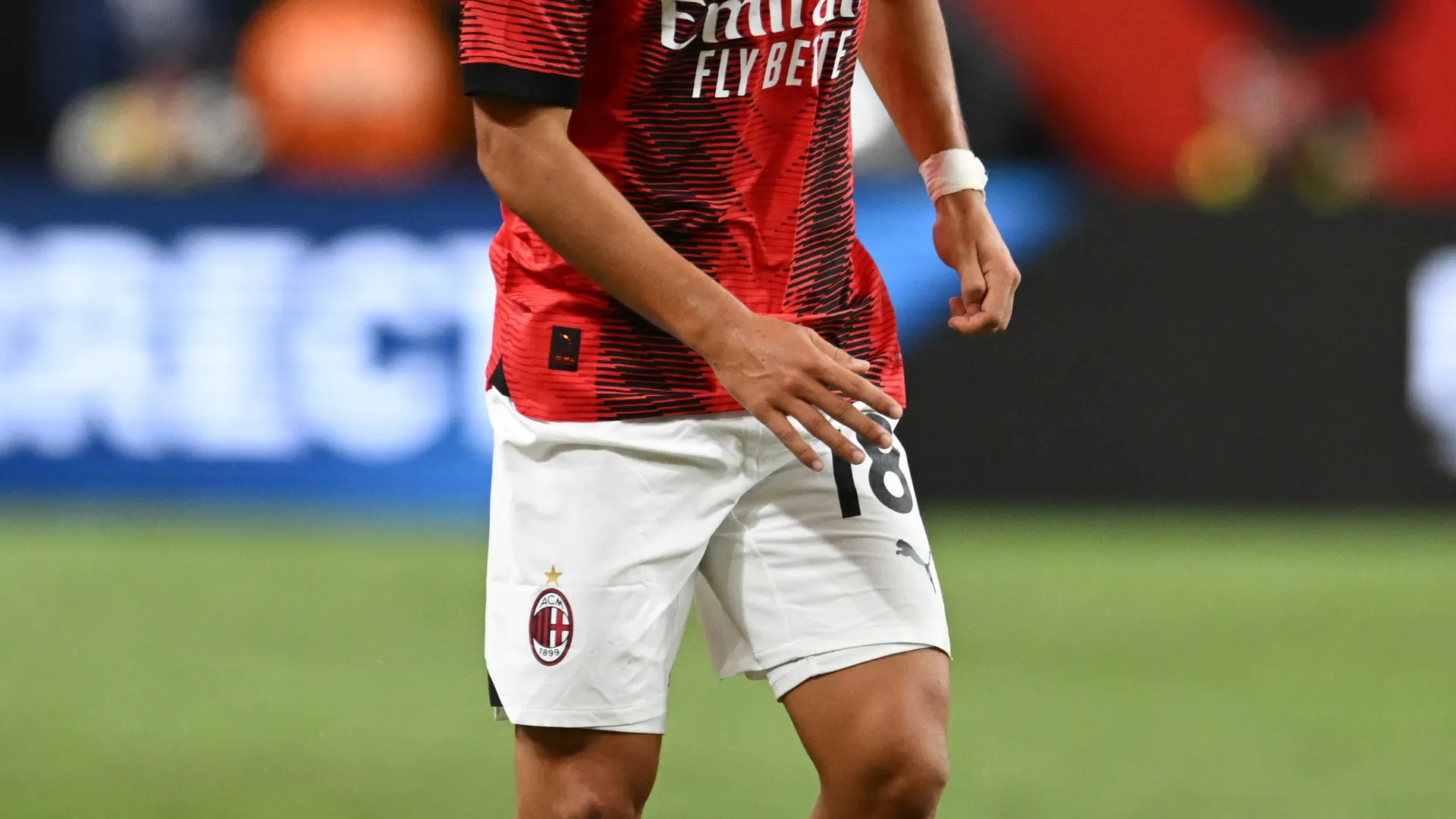 Luka Romero en Milan de Italia
