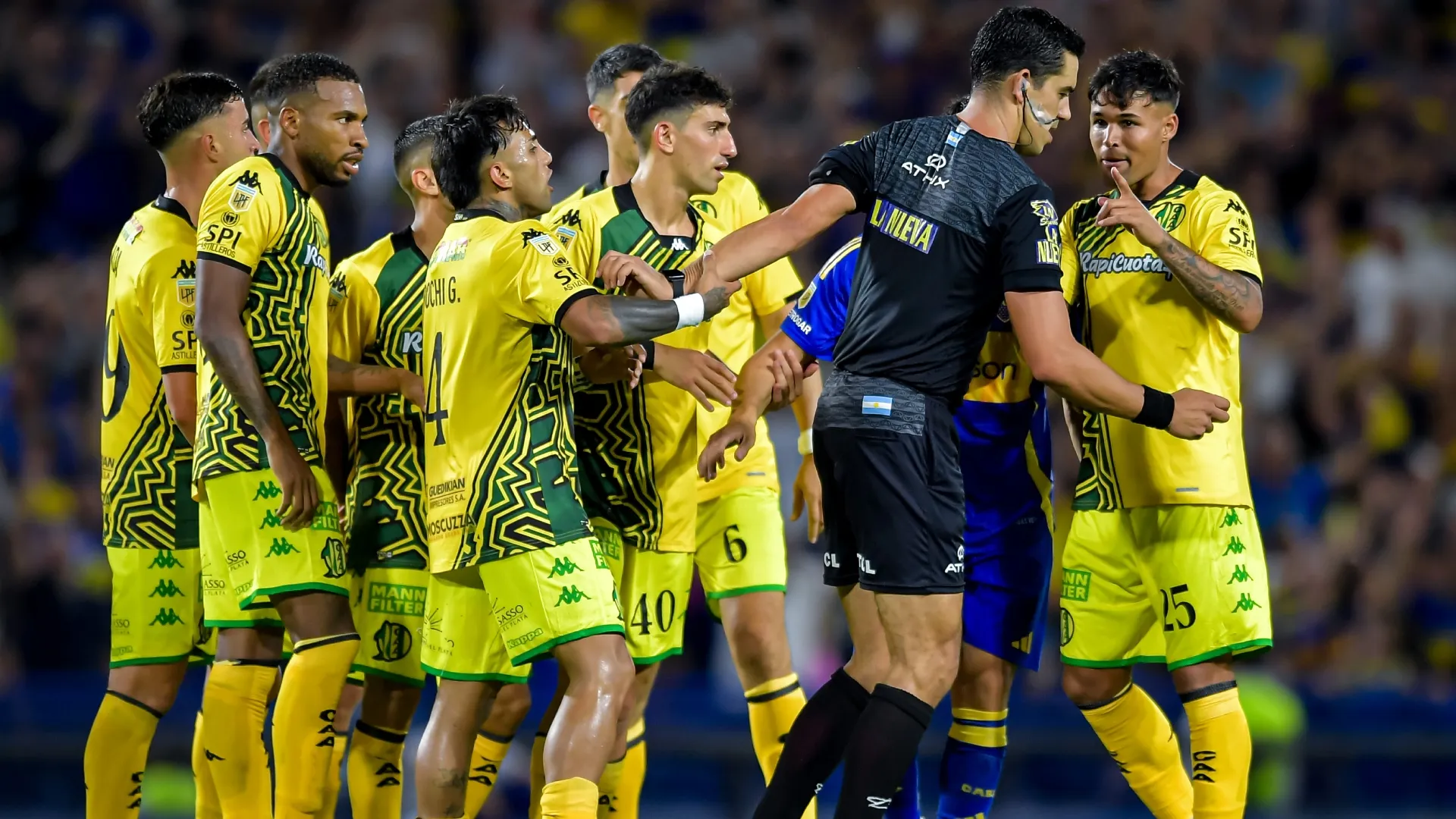 La provocativa frase de un jugador de Aldosivi sobre La Bombonera: "Un poco de biri biri y un poco de realidad"