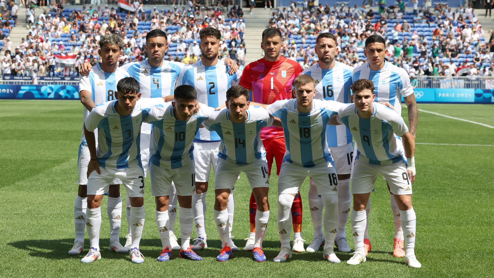 La Selección Argentina se mide contra Ucrania en los Juegos Olímpicos