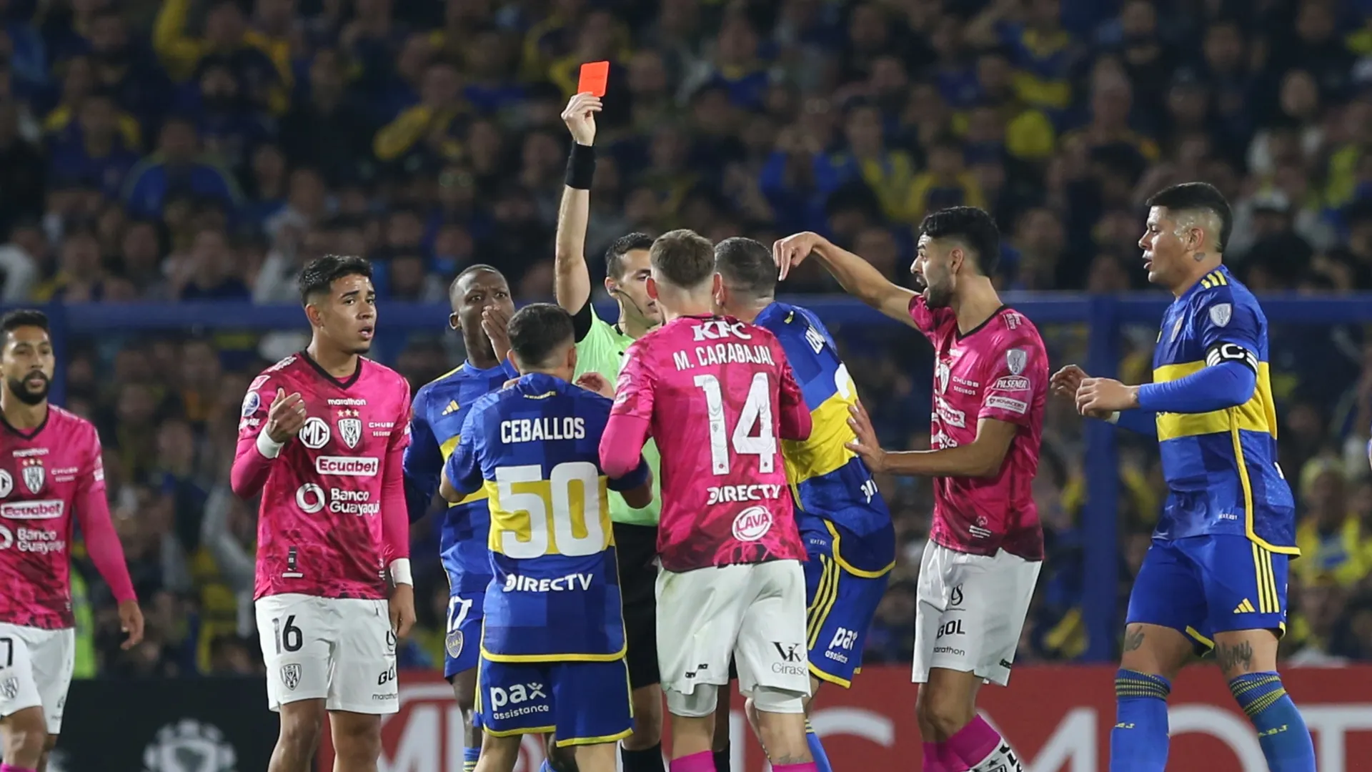 La bronca de un jugador de Independiente del Valle por la derrota ante Boca: "Terminaron pidiendo el tiempo"