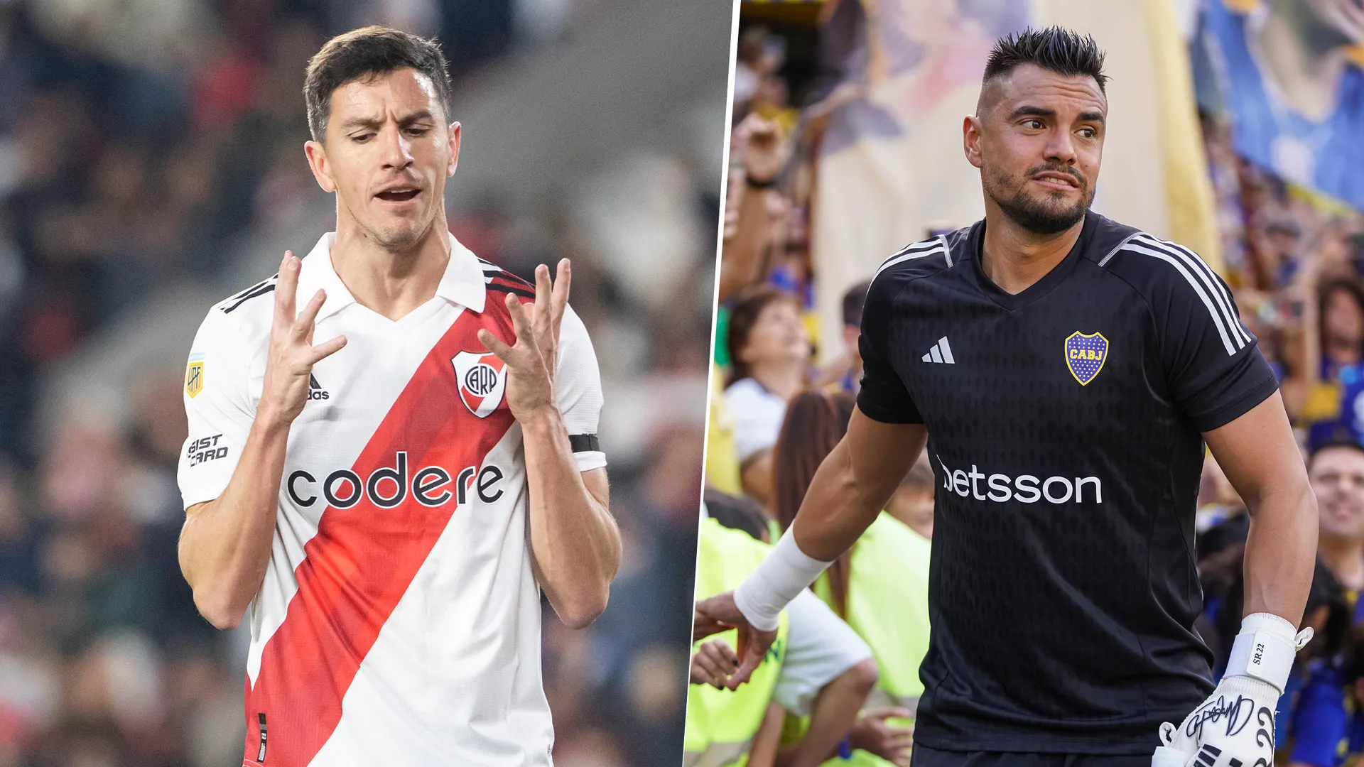 El palito de Nacho Fernández a Chiquito Romero que pasó desapercibido antes del Boca-River