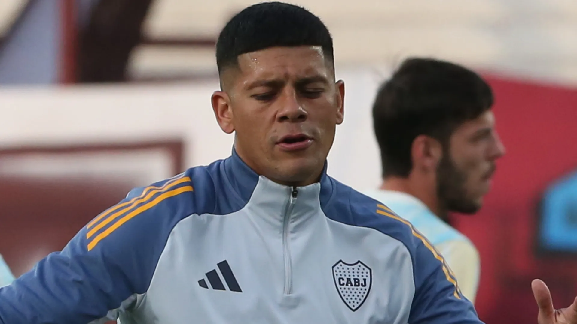 ¿Cómo está Marcos Rojo? Tras no entrenar por una molestia, cómo se encuentra el defensor de Boca