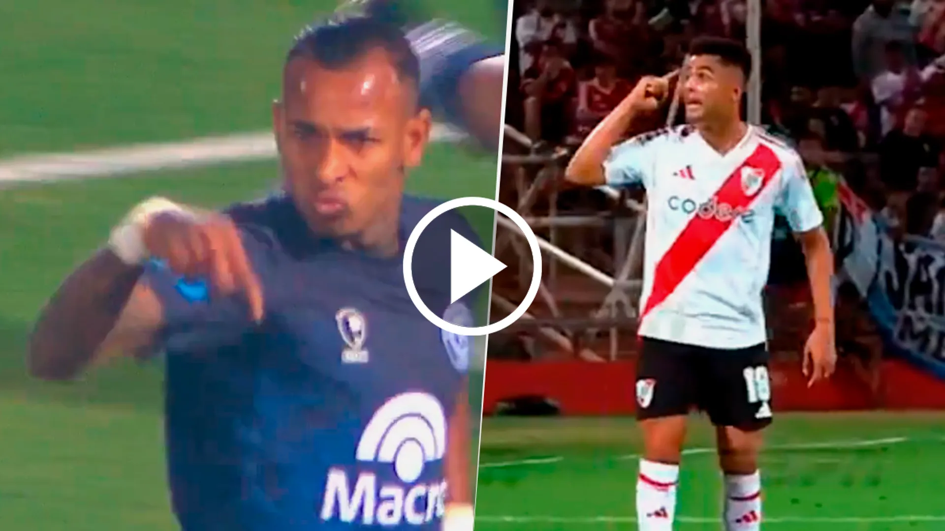 VIDEO | El gesto de Sebastián Villa que enloqueció a todo River: el Pity Martínez le quiso pegar