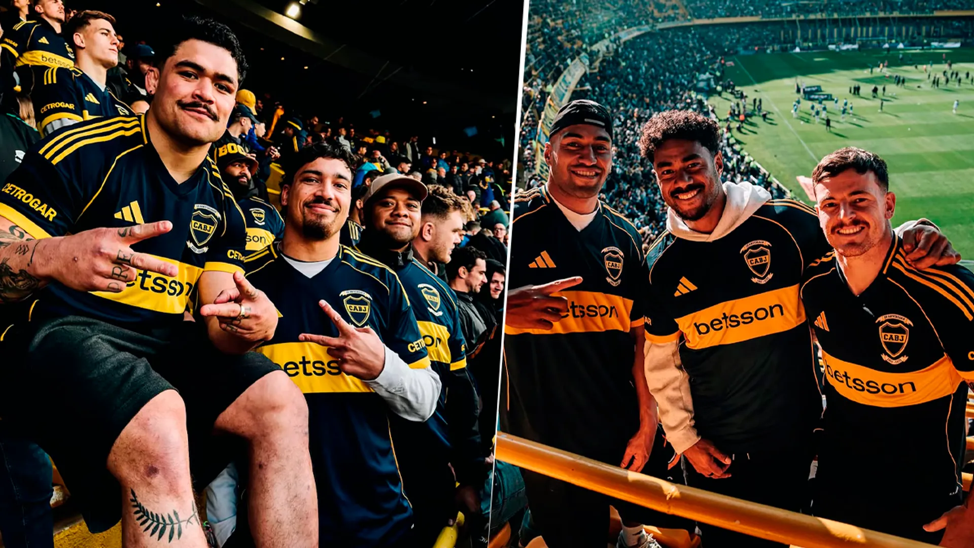 Los All Blacks quedaron conmovidos en su visita a La Bombonera: "Cantaron durante tres horas"