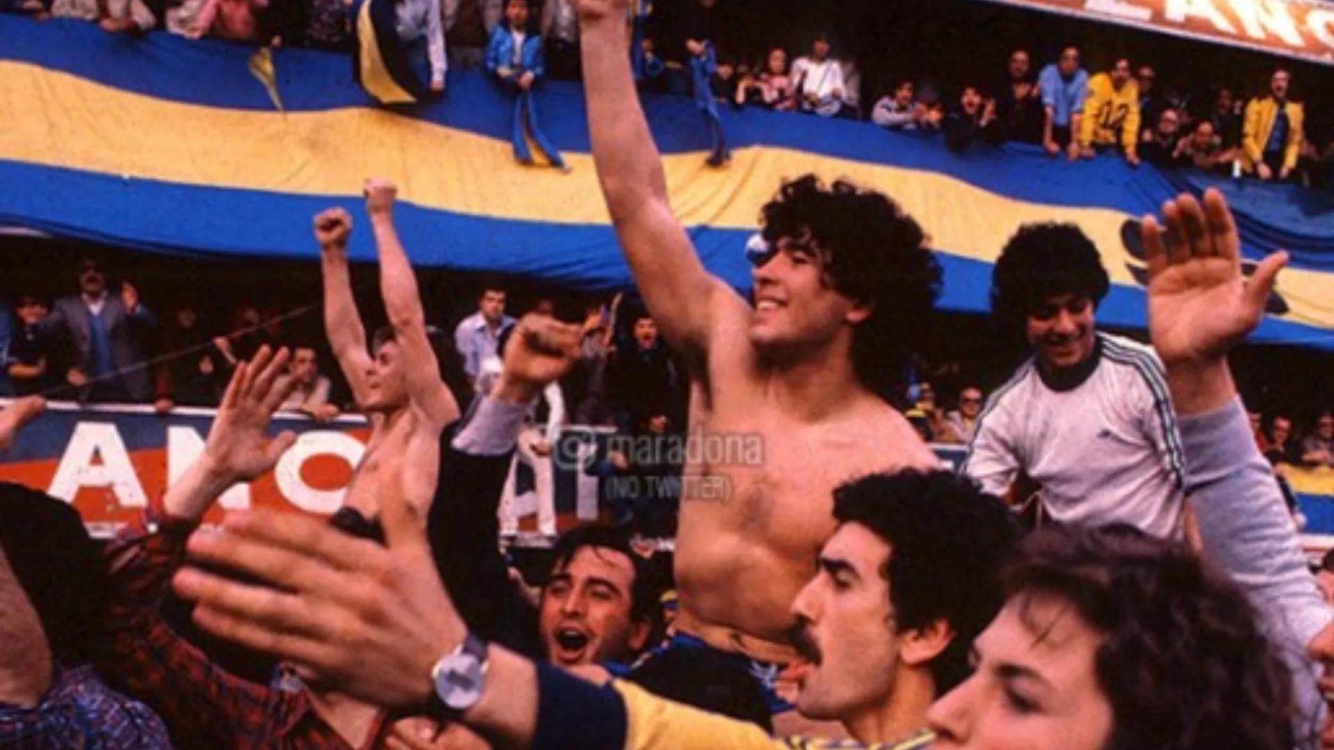 Un día histórico: desde la cuenta de Maradona rememoraron su llegada a Boca