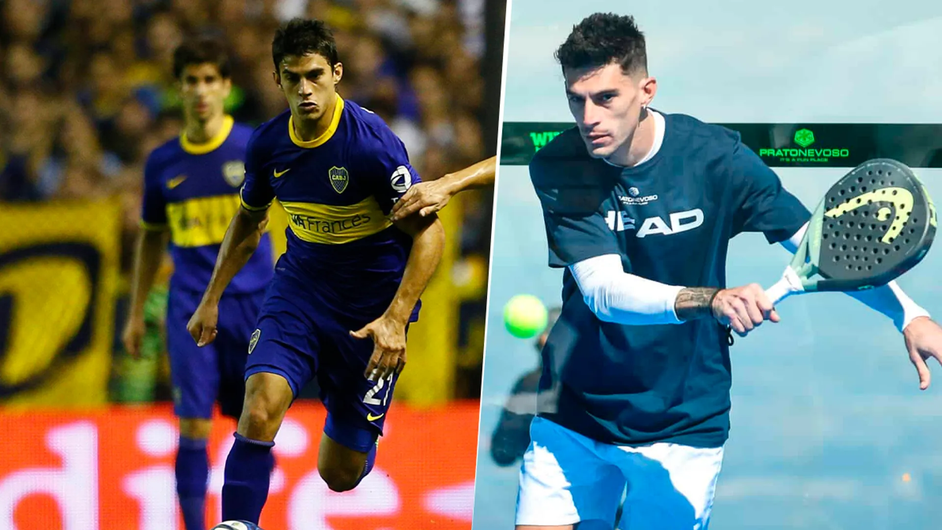 Diego Perotti brilló en Europa, le fue muy mal en Boca, se retiró y ahora se dedica al pádel