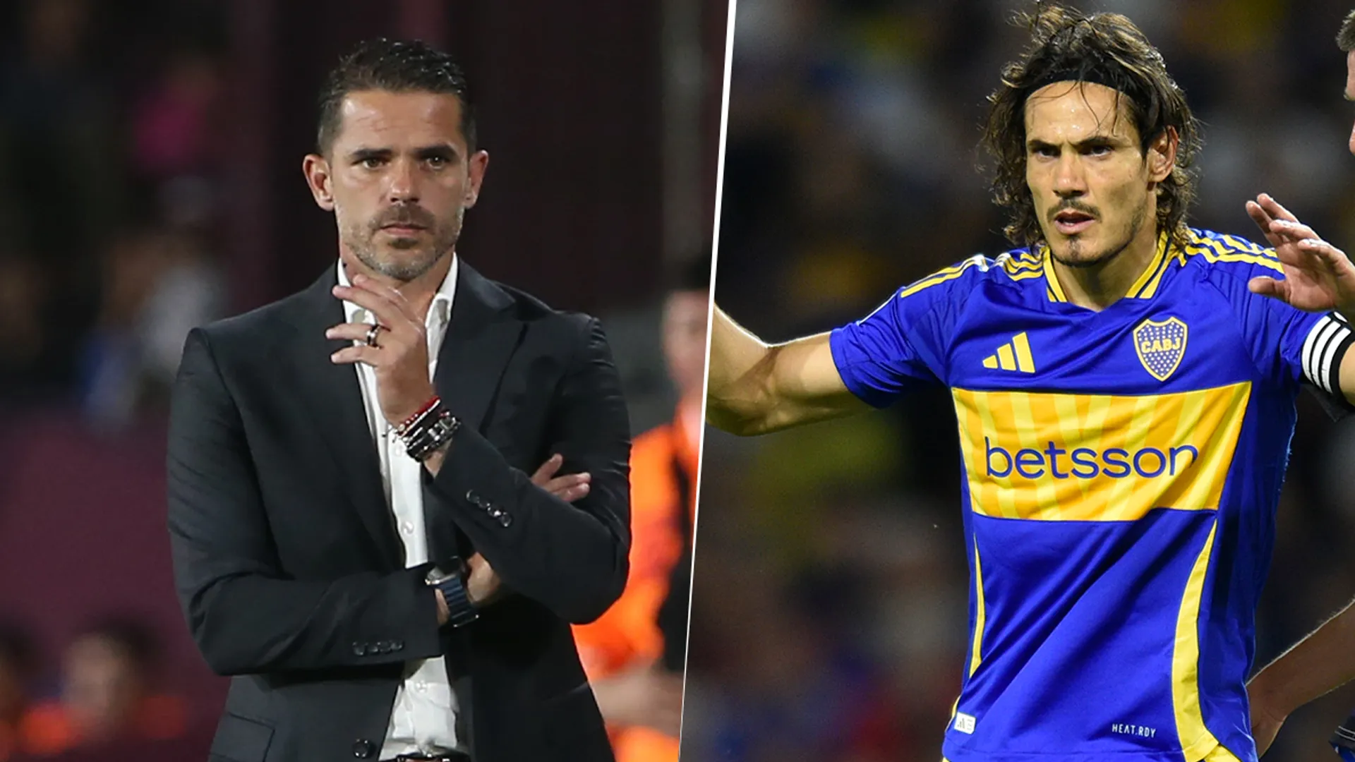 Cuál fue el verdadero motivo de Gago para sacar a Cavani en Boca ante Unión: "Llegó tarde"