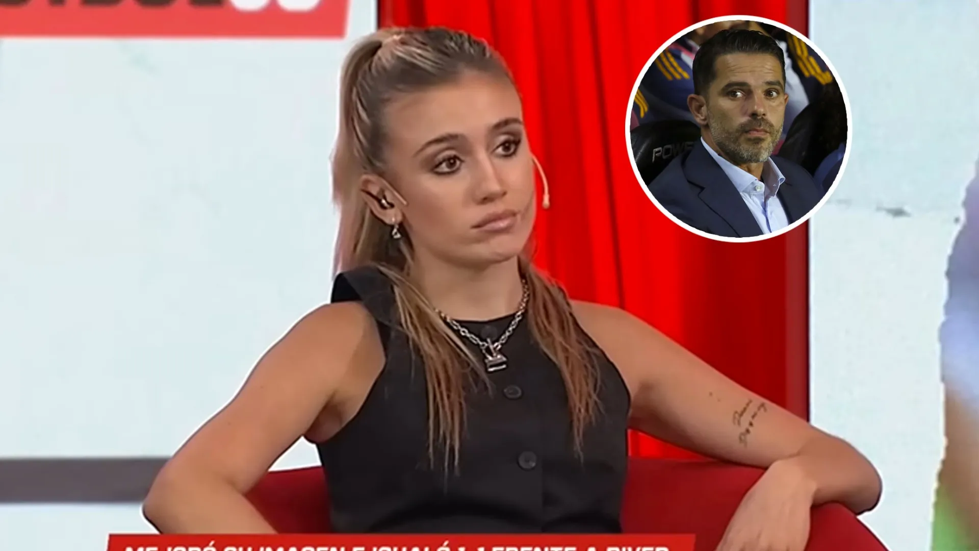 Morena Beltrán hizo una llamativa sugerencia sobre Gago por sacar a Blondel ante Newell's