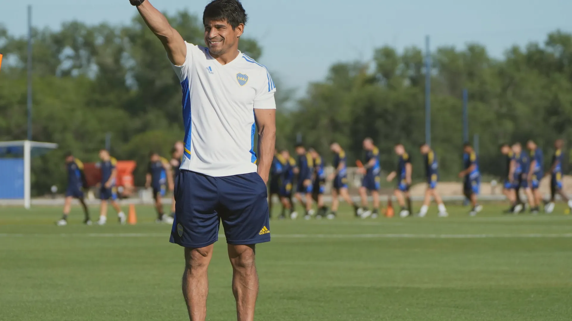 Alivio para Ibarra: un jugador de Boca se sumó al trabajo con el resto del plantel