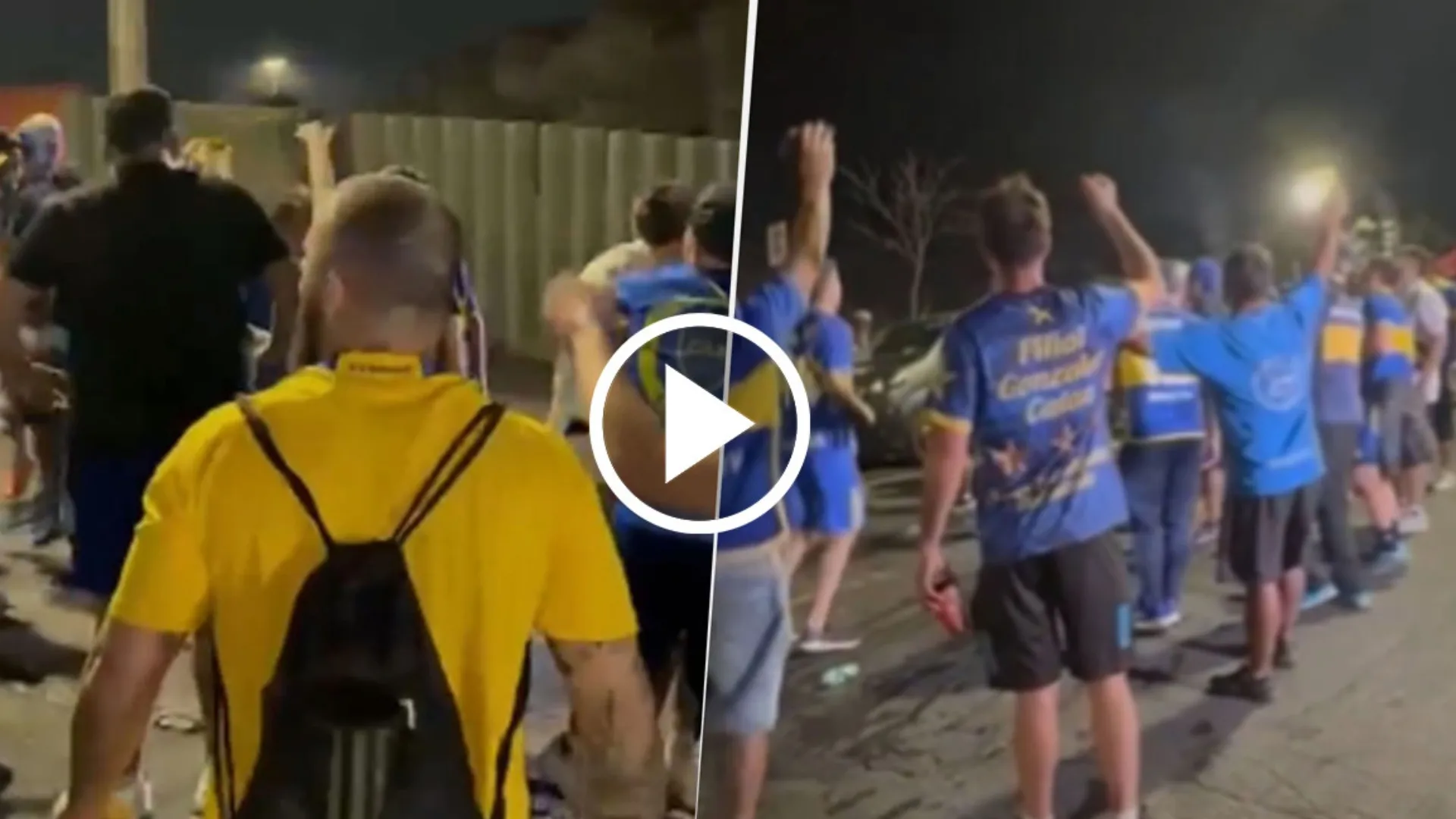 Video | La fiesta de los hinchas de Boca en Belo Horizonte y la polémica tribuna que les dieron