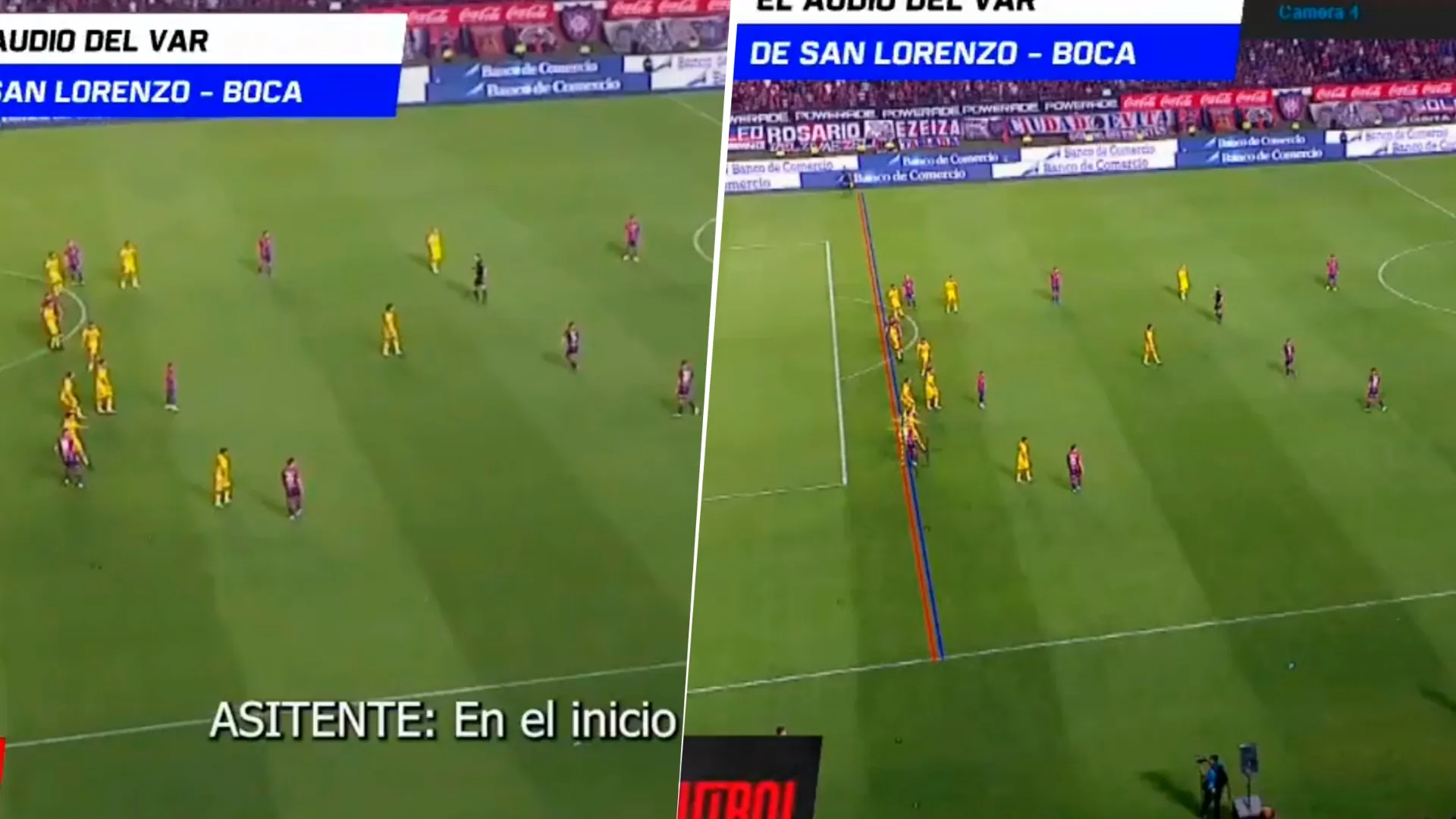 Ya están los audios del VAR de Boca-San Lorenzo: por qué se anuló el 2-1