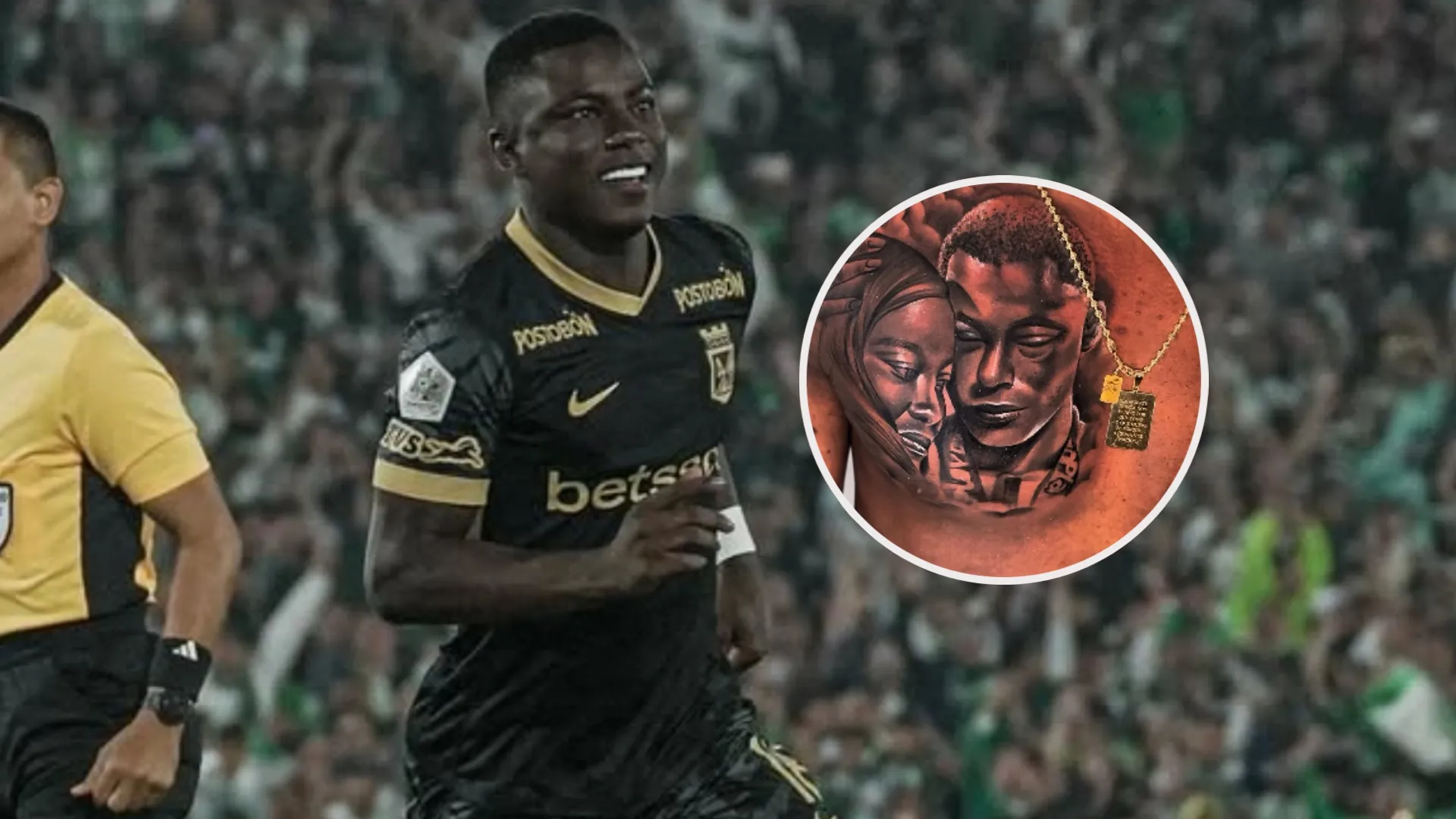 El tatuaje gigante que tiene Hinestroza en el pecho y le recuerda el camino hacia su inminente llegada a Boca
