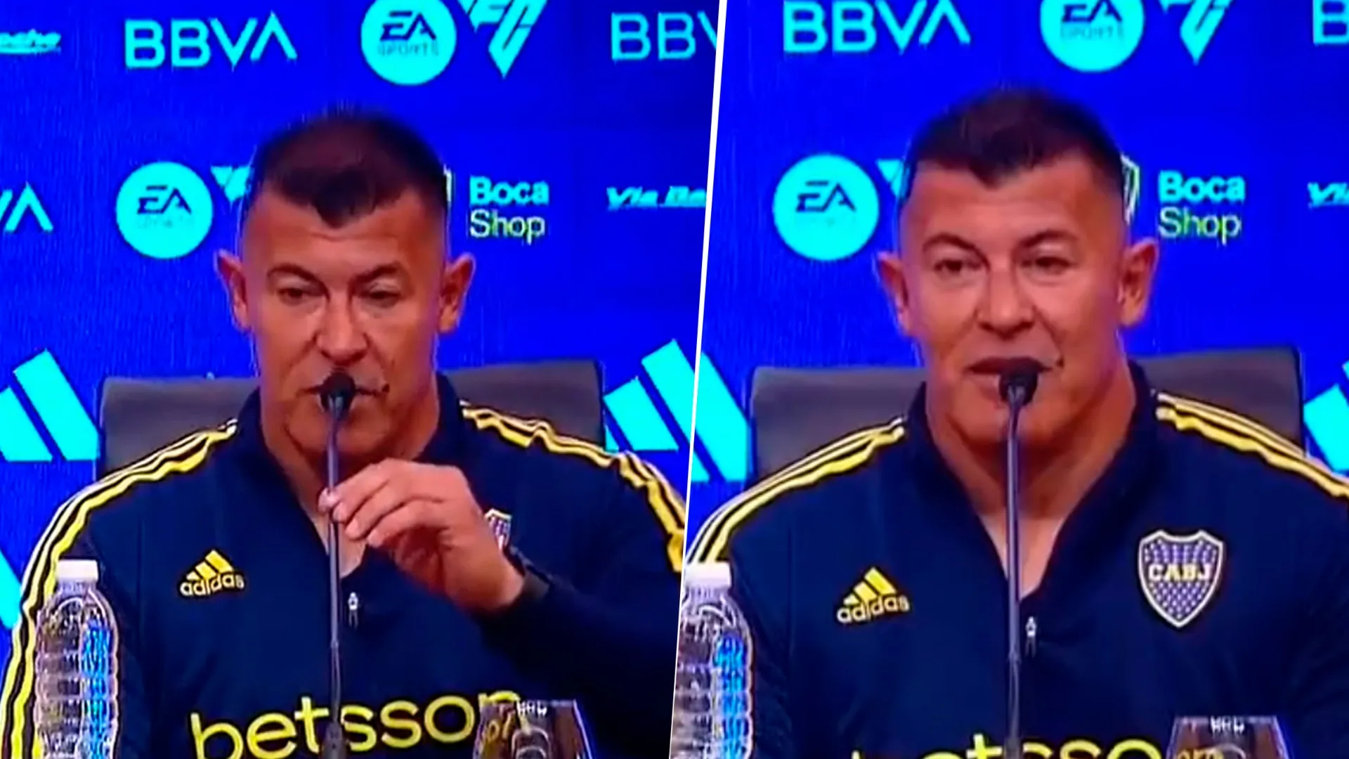 Tras el empate de Boca, Almirón explicó por qué va a "dormir tranquilo"