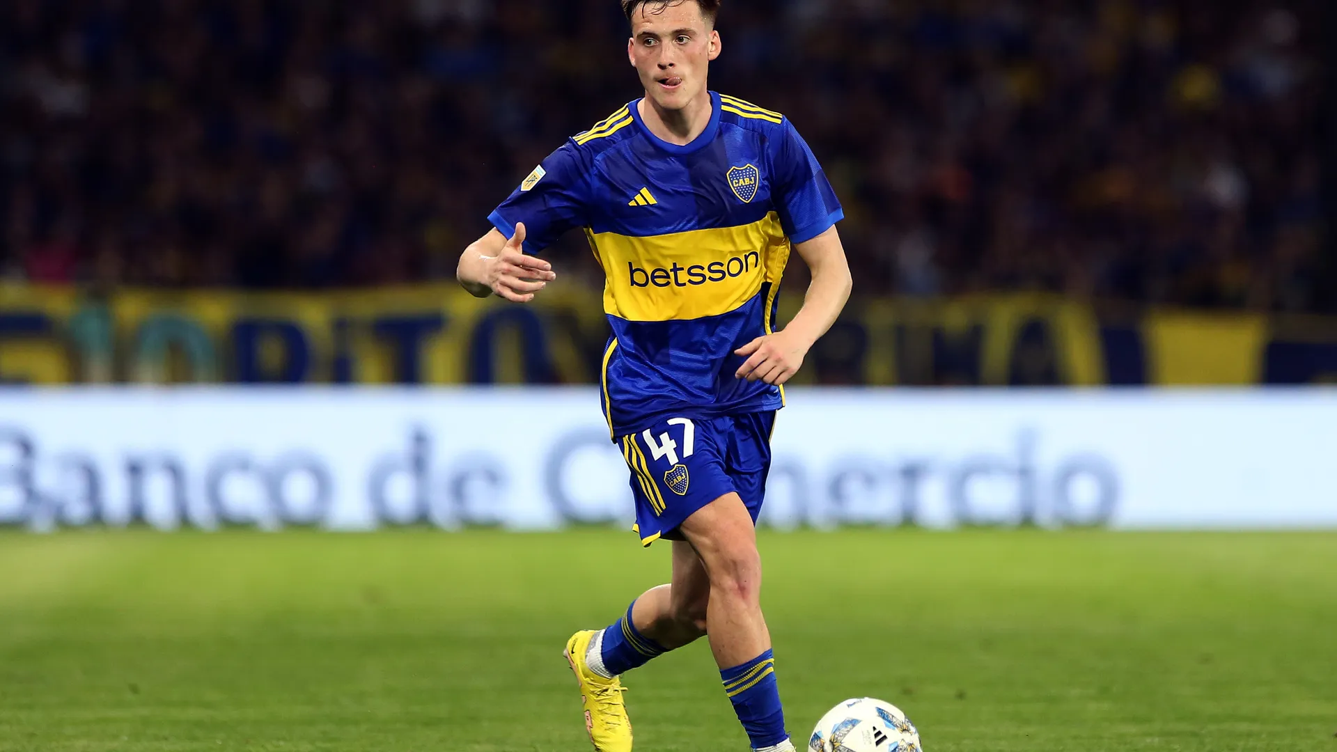 Jabes Saralegui en Boca