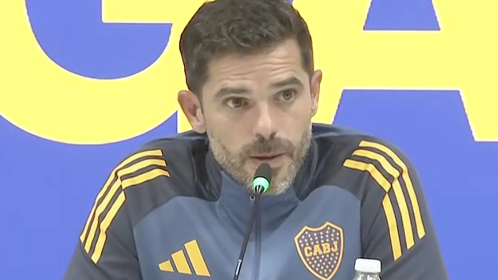 Fernando Gago se puso firme y le envió un mensaje a los referentes de Boca: "Va a jugar el que esté bien"