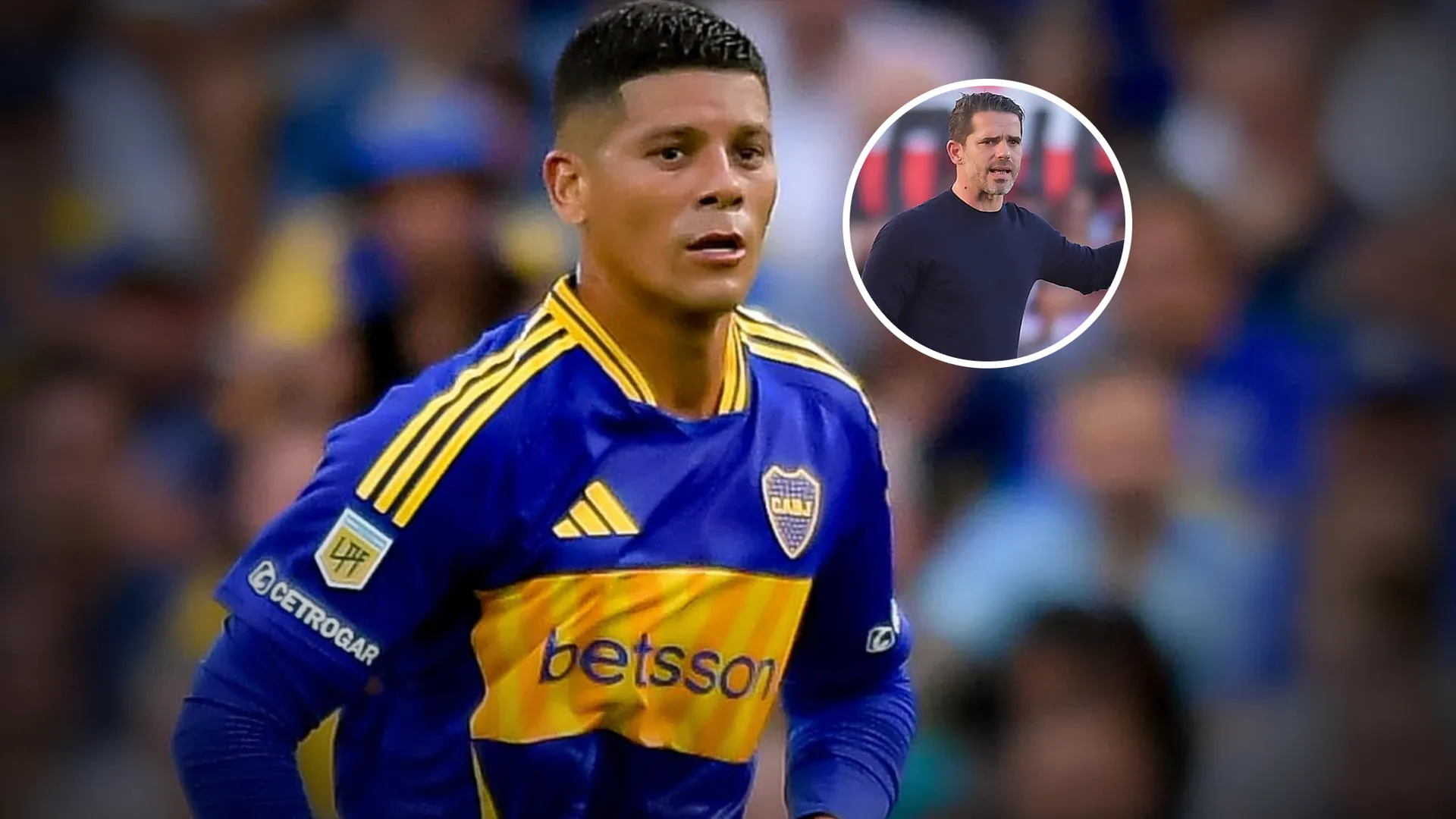 Se supo por qué Gago sacó a Marcos Rojo durante el Superclásico ante River