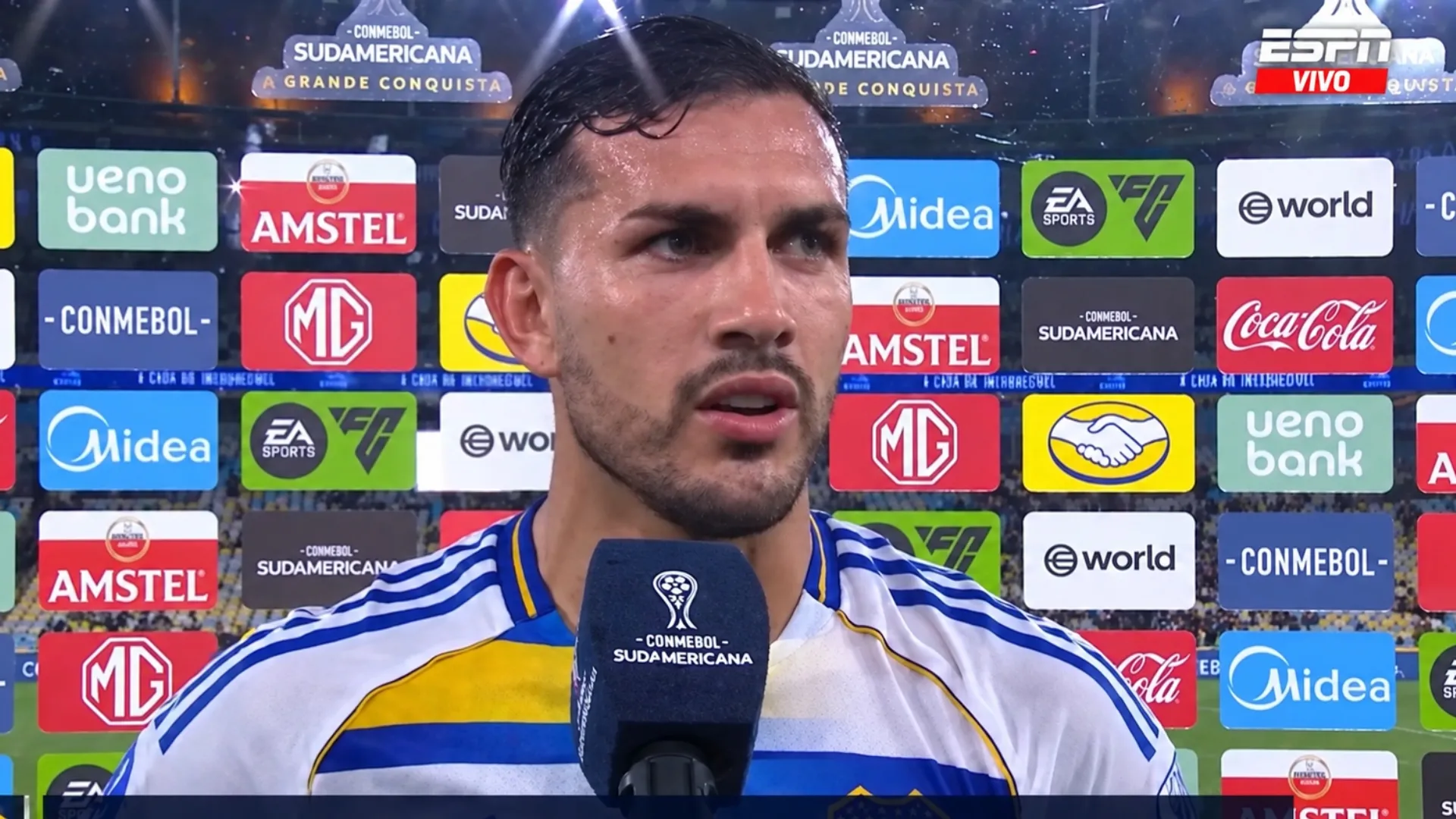 Paredes habló tras el pase de Boca a la final del torneo.