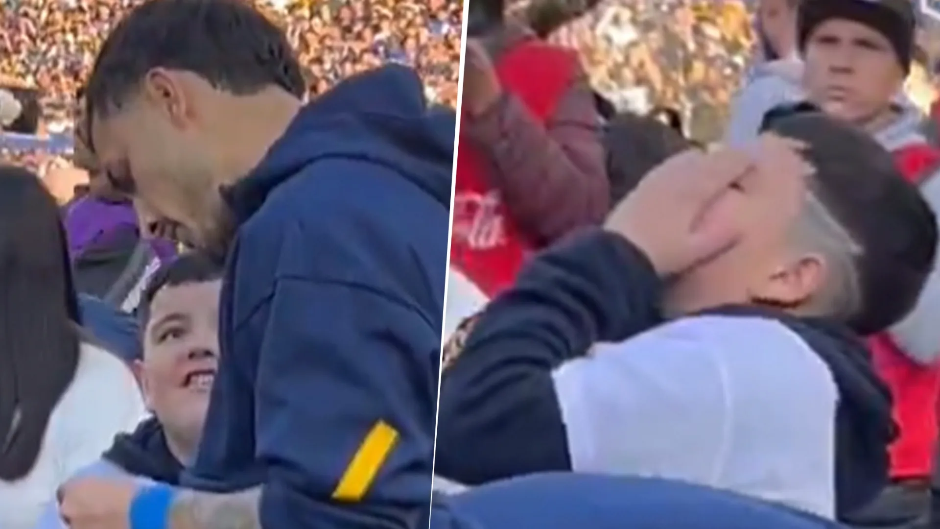 El tierno momento de Leandro Paredes con un niño hincha de Boca en La Bombonera: "Me puse a llorar"