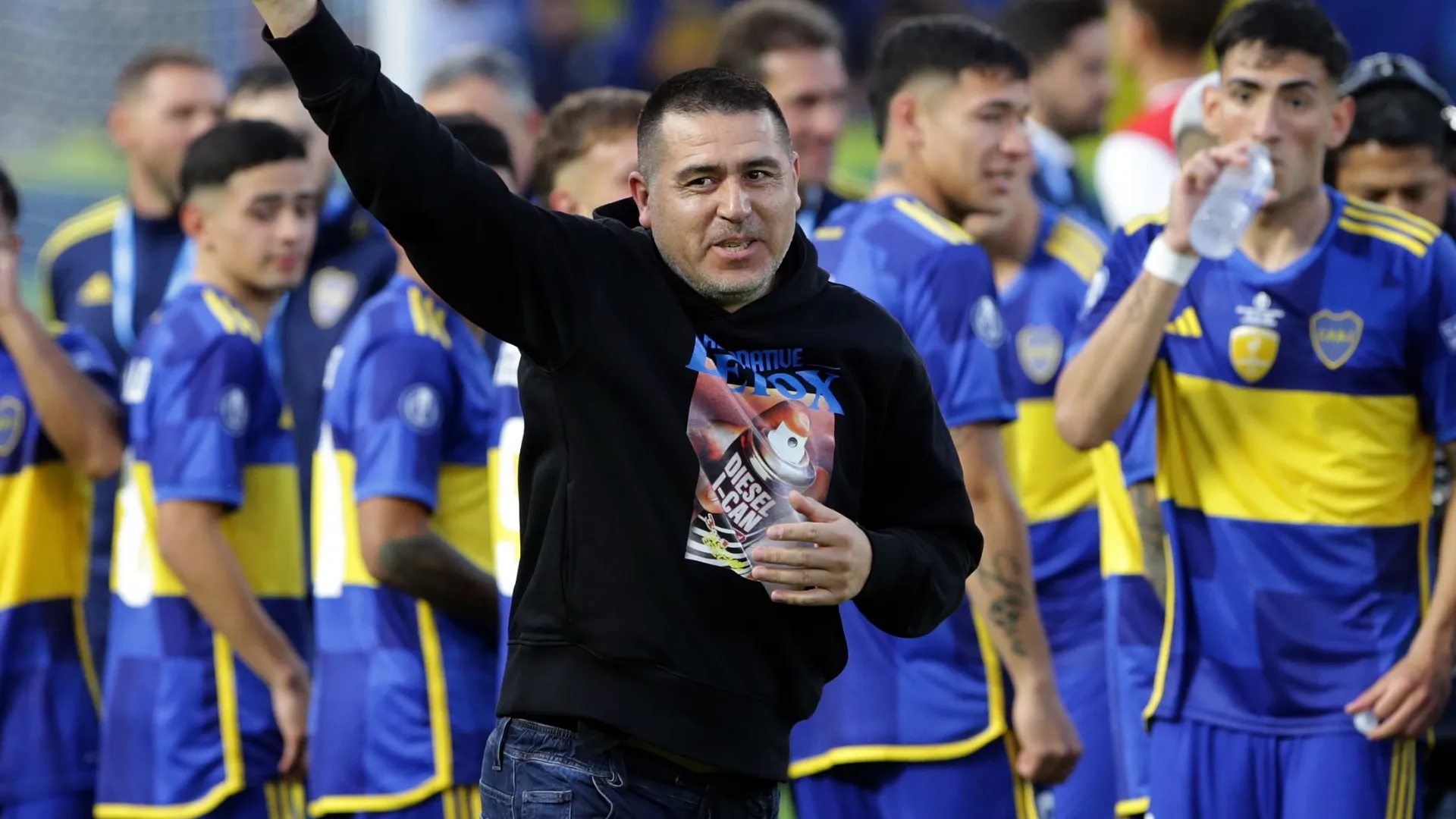 Juan Román Riquelme busca tener una foto histórica antes del arranque de Boca en el torneo local