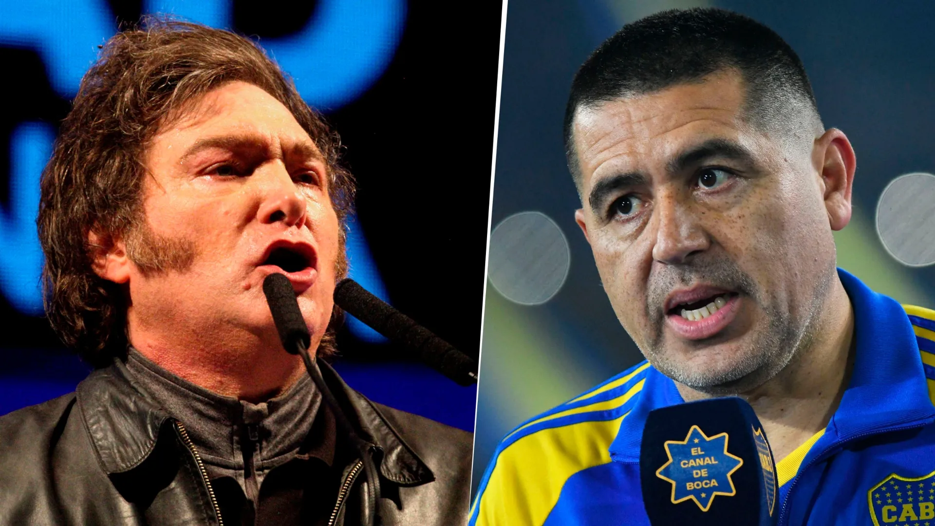 Javier Milei atacó a Riquelme y un dirigente de Boca le respondió: "Mejor frená la desocupación"