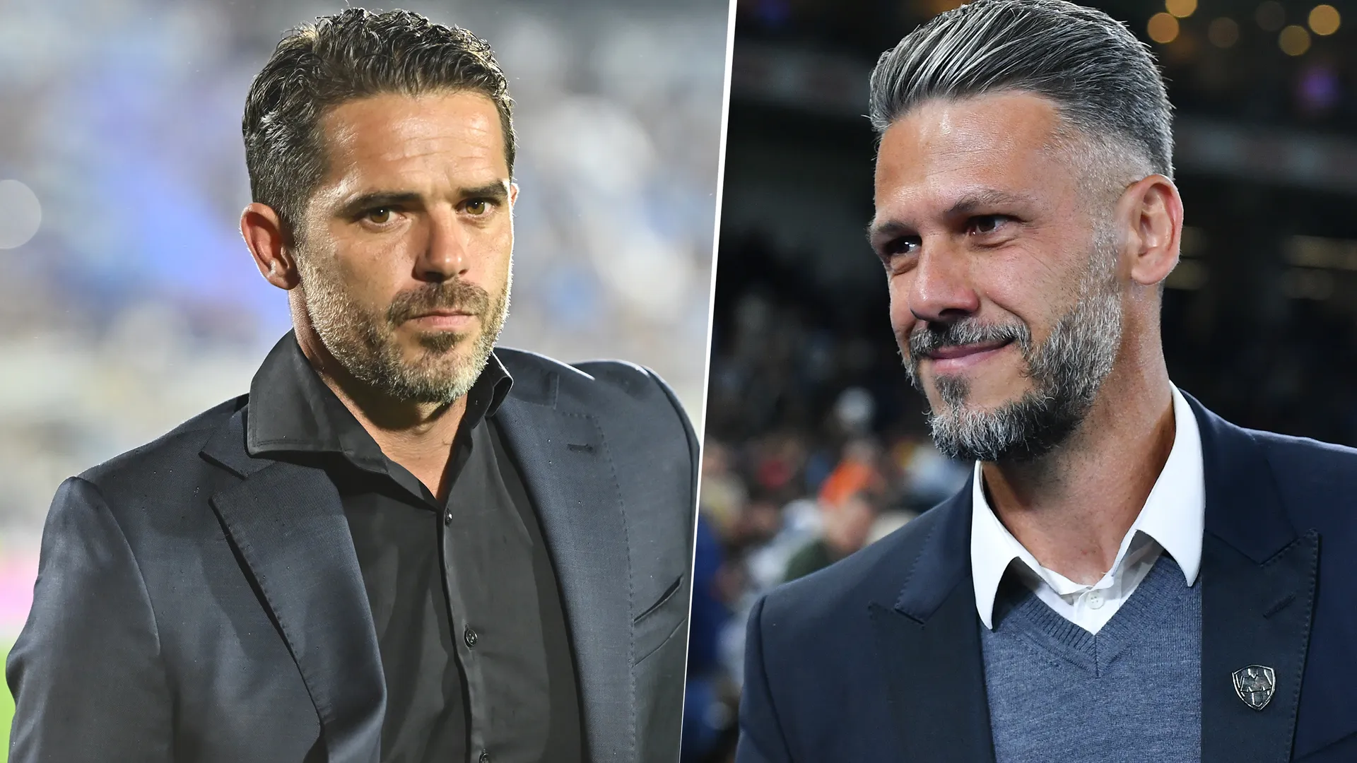 Fernando Gago y Martín Demichelis