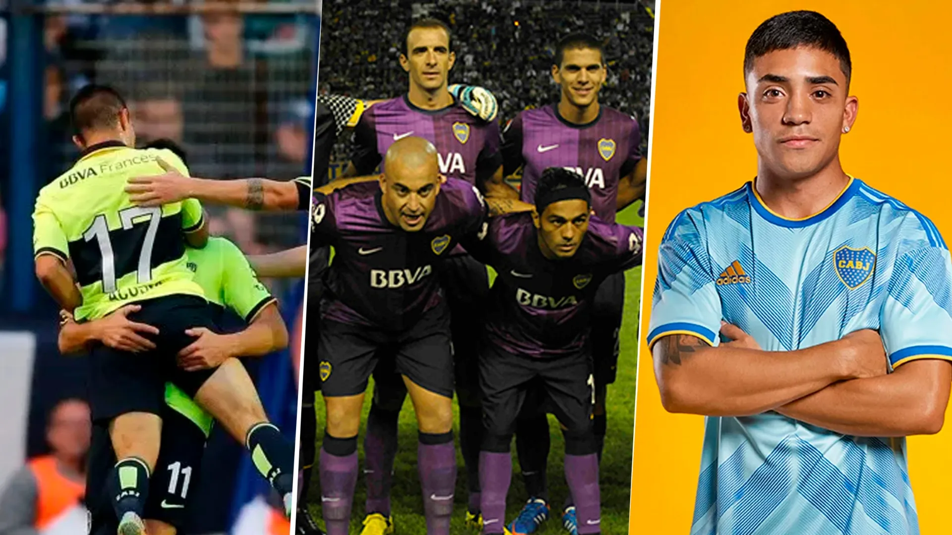 ¿Cuál fue la mejor? Las camisetas que tuvo Boca con colores "no tradicionales"