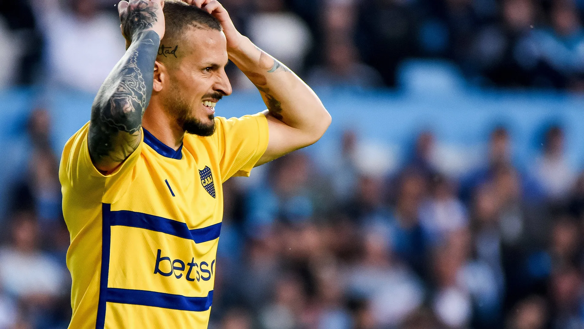 Darío Benedetto no entrenó con Boca este lunes