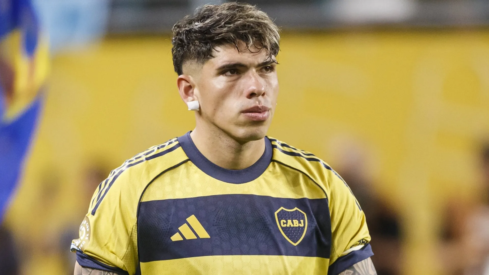 Carlos Palacios no entiende dónde está: Boca es demasiado grande