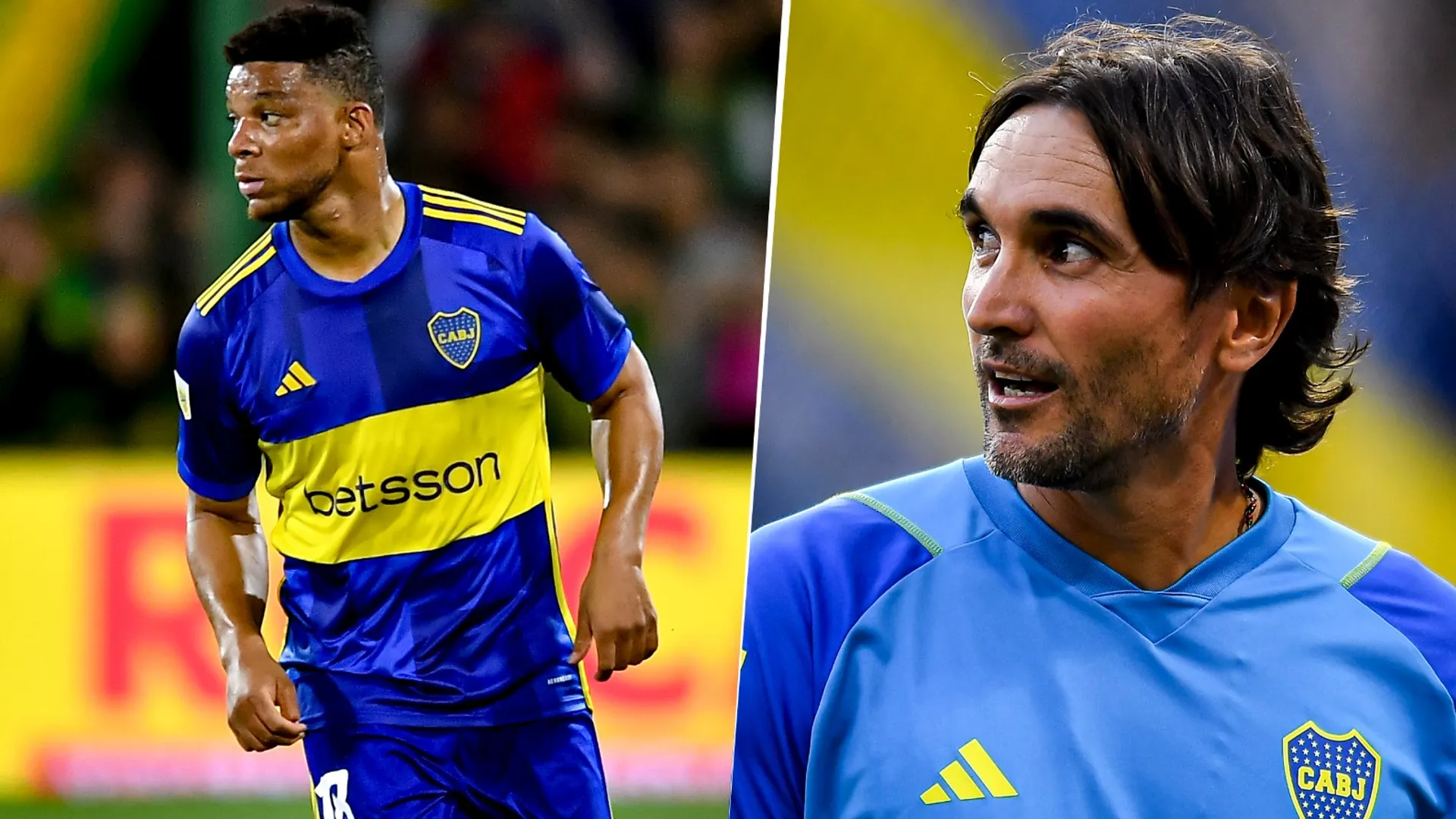 Frank Fabra y Diego Martínez en Boca