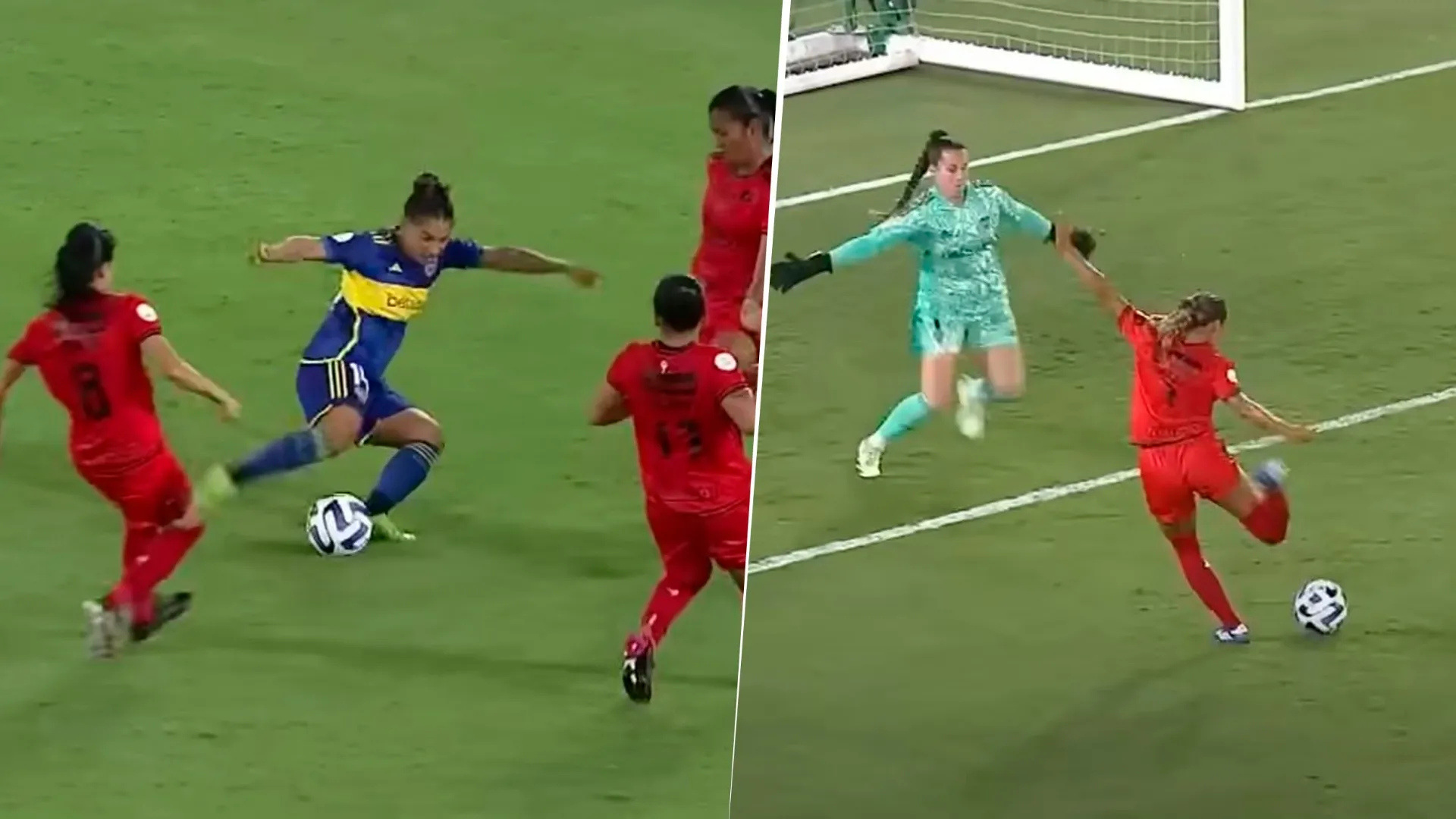 VIDEO | Boca debutó en la Copa Libertadores Femenina con un empate ante América de Cali: los goles