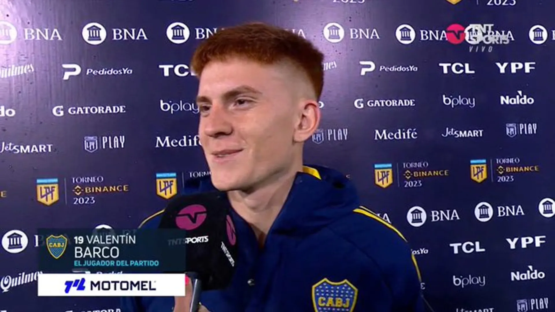 Valentín Barco en Boca