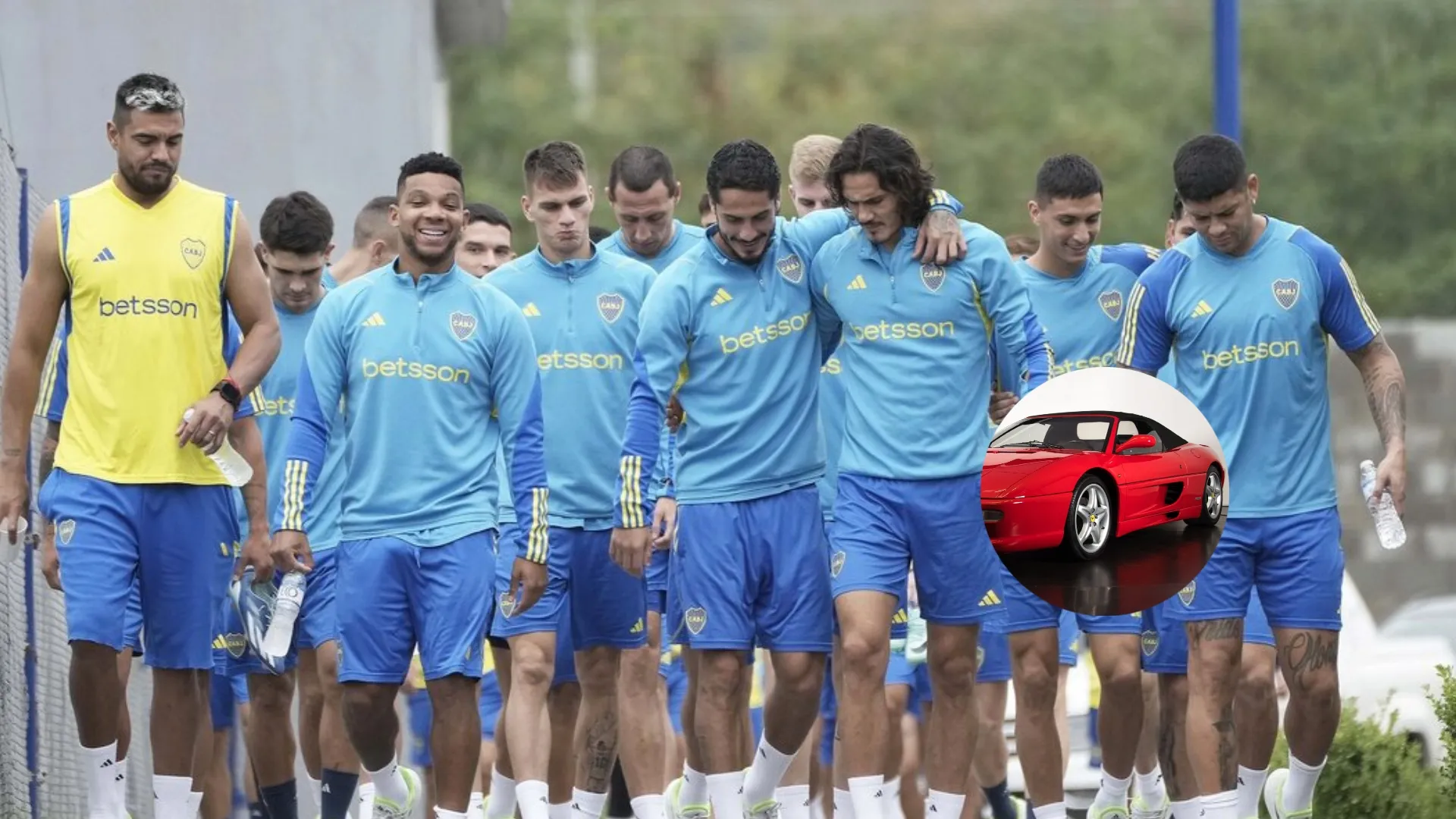El día que Maradona llegó al entrenamiento de Boca en una Ferrari: "Se bajó con los botines puestos"