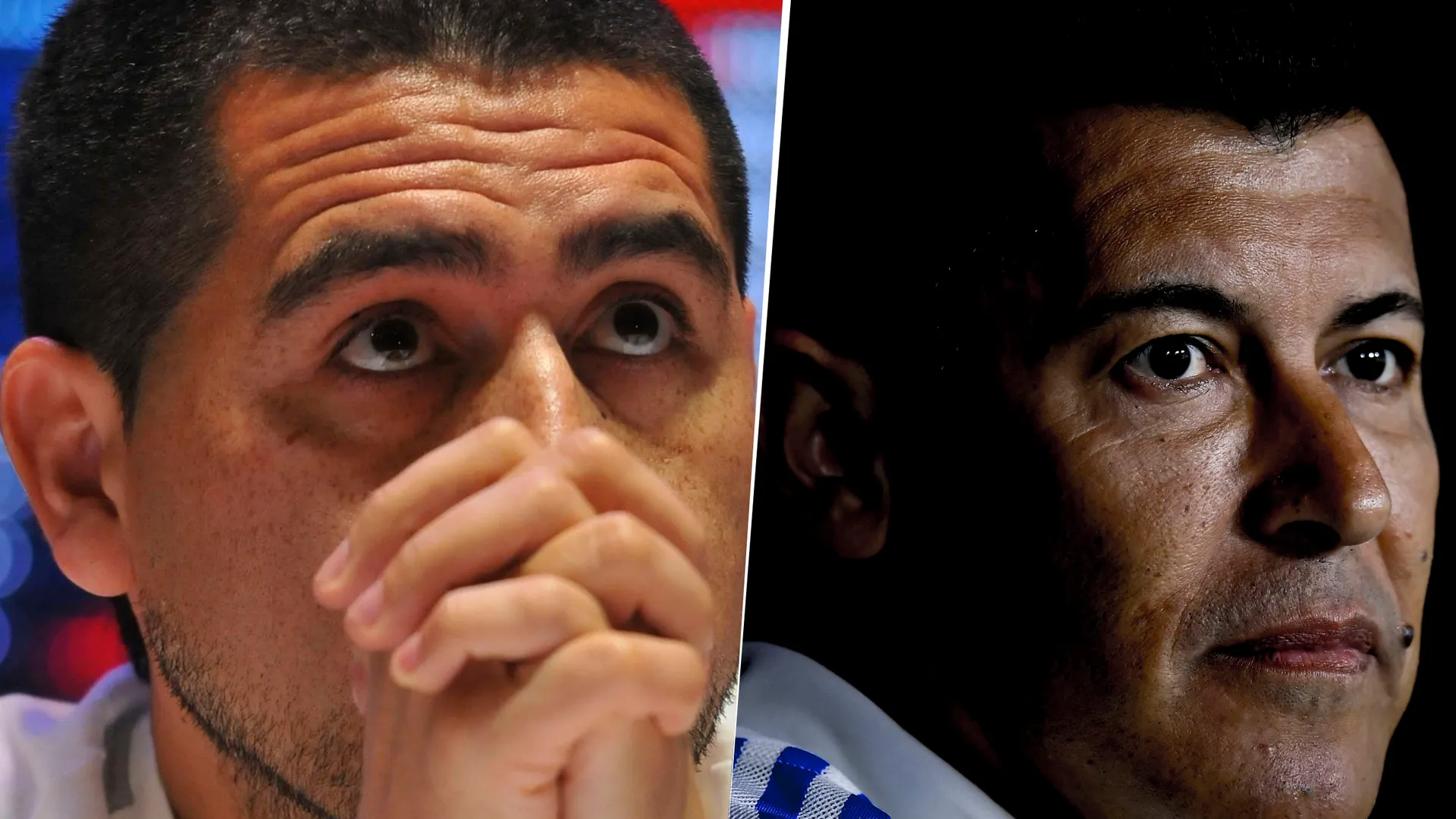 El gesto de Almirón y Riquelme a 24 horas del Superclásico