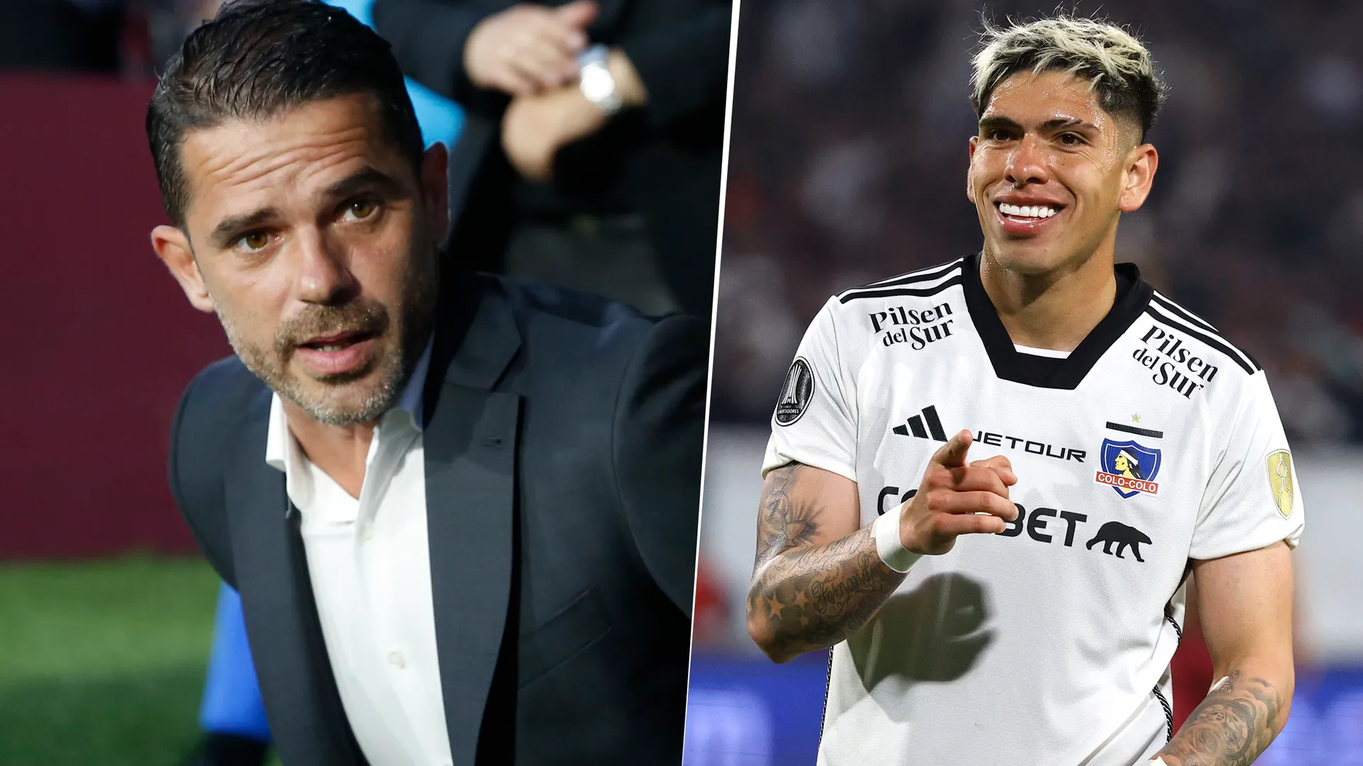 Fernando Gago y Carlos Palacios
