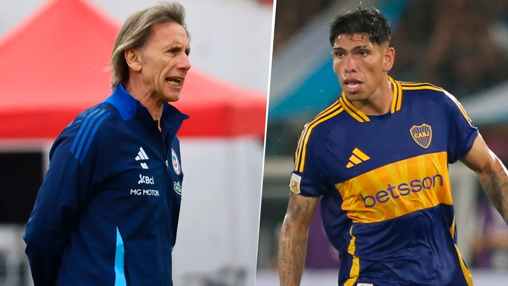 "Gareca quedó molesto con Palacios": la polémica en Chile que afecta al jugador de Boca