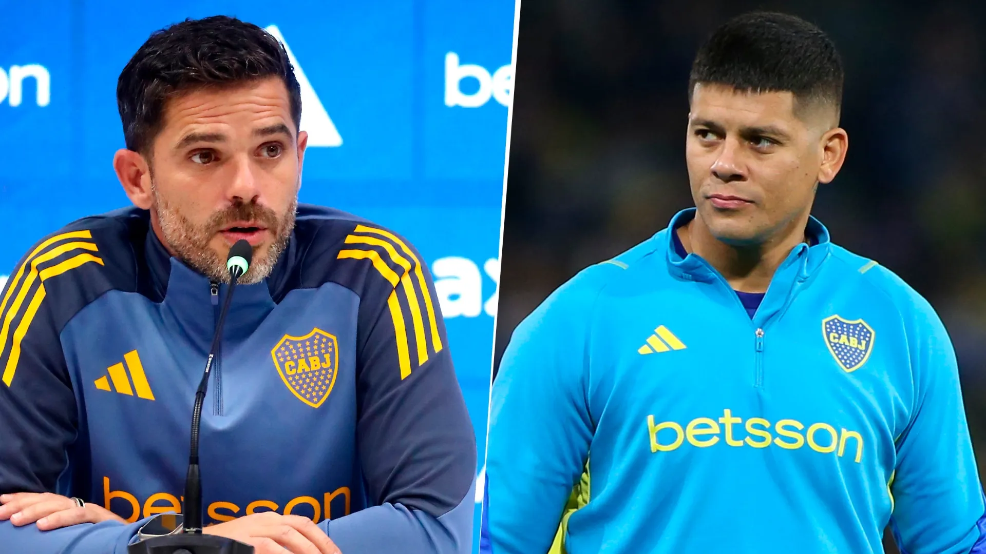 La fuertísima frase con la que Gago motivó a Marcos Rojo a recuperar su forma física: "Estás tirando..."