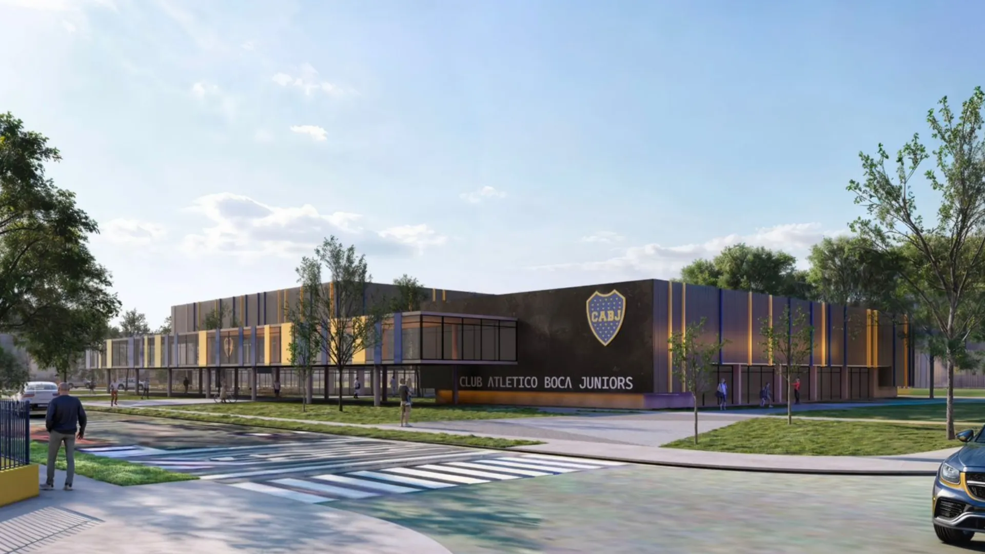 Una nueva obra en Boca: construirán un microestadio a metros de La Bombonera