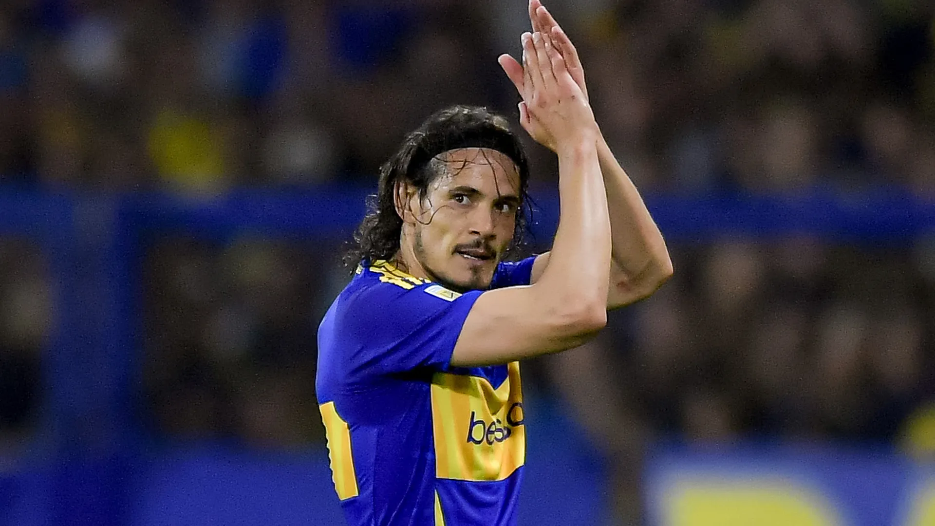 Edinson Cavani en Boca