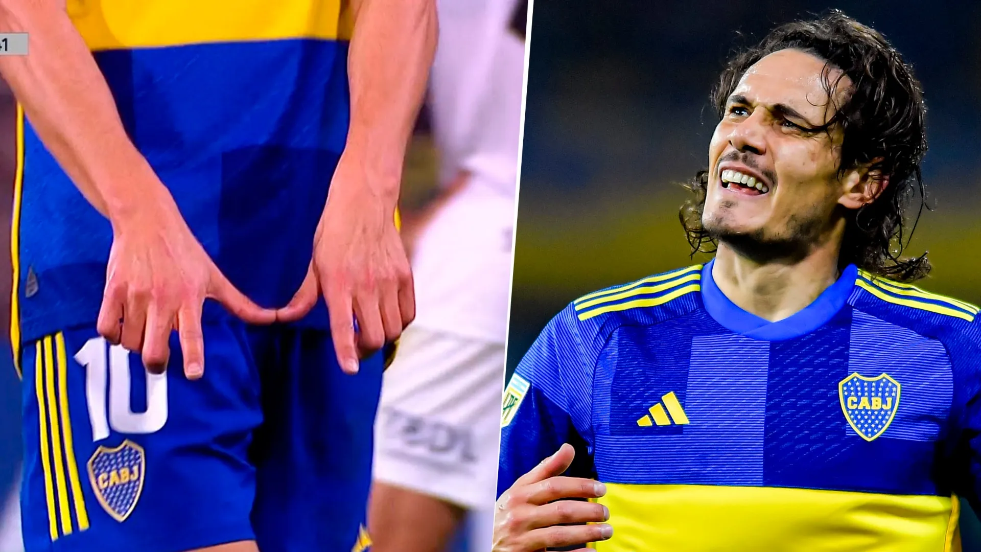 Ya se sabe: a quién le dedicó Edinson Cavani el festejo de su gol a Vélez