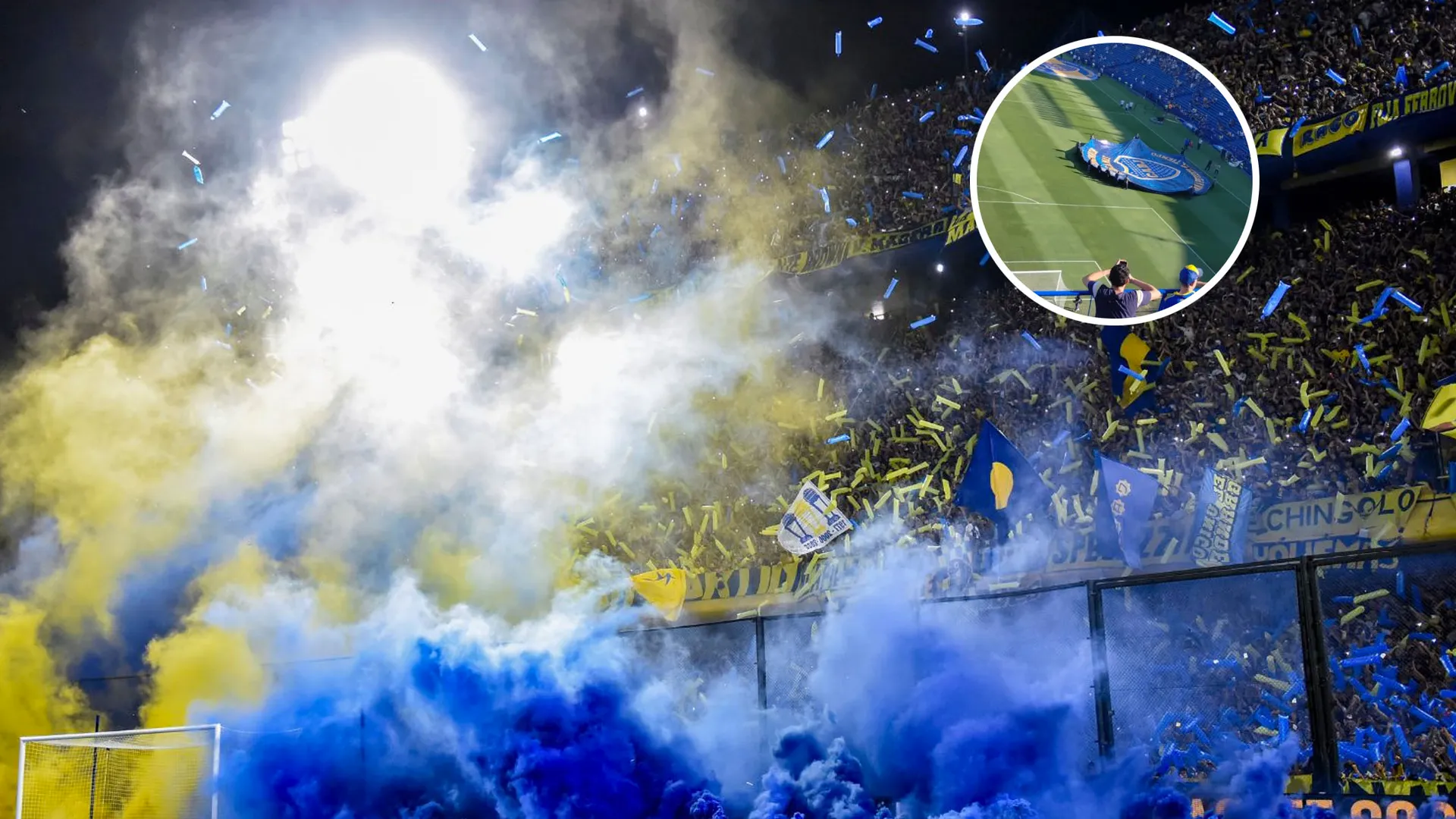 Hay fotos: Boca estrenará dos telones en La Bombonera con un fuerte mensaje