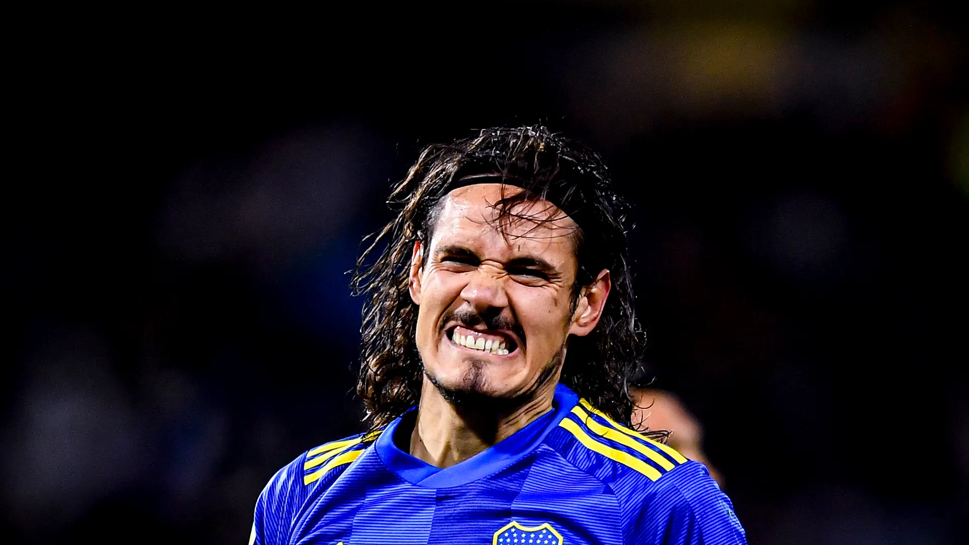 Edinson Cavani en Boca