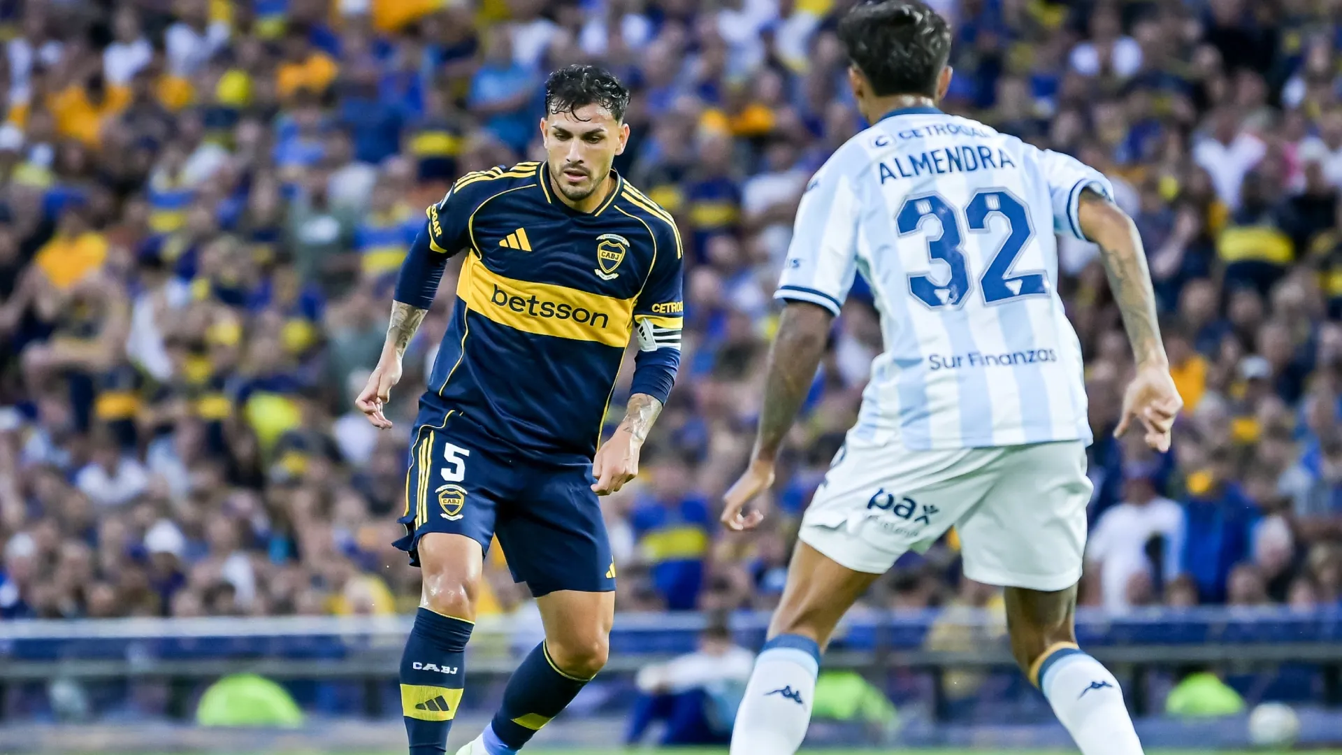 Los puntajes de Boca en la derrota frente a Racing por el Torneo Clausura 2025