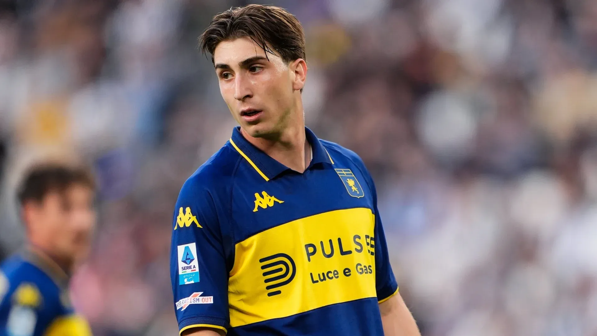 Partido histórico: así jugó Genoa ante Juventus, con la camiseta en homenaje a Boca