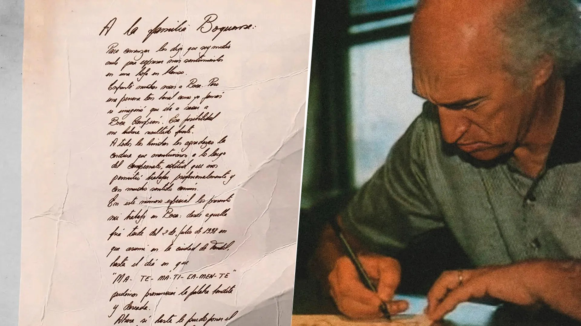 ¿Lo sabían? El día en que Carlos Bianchi le escribió una carta a los hinchas de Boca: "Jamás lo imaginé"