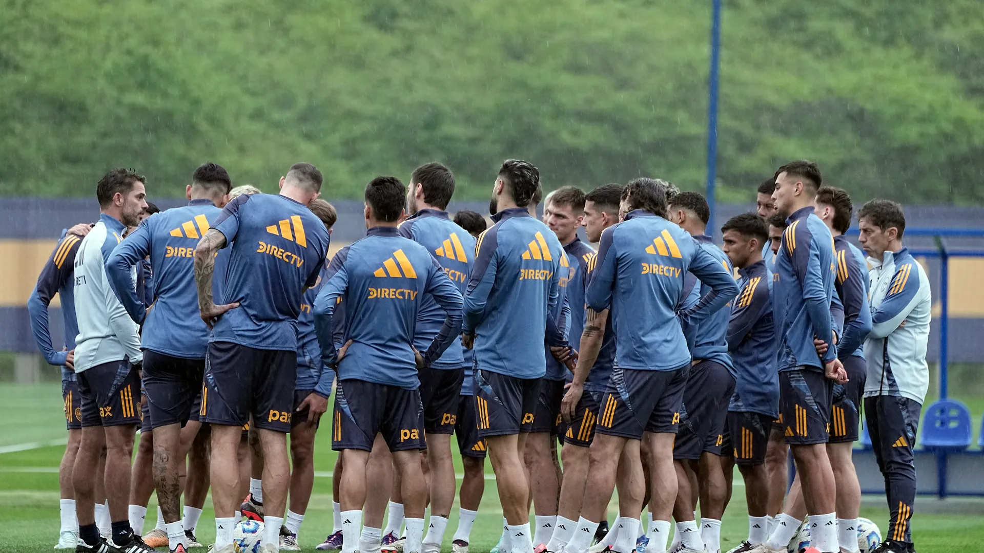 Boca durante un entrenamiento