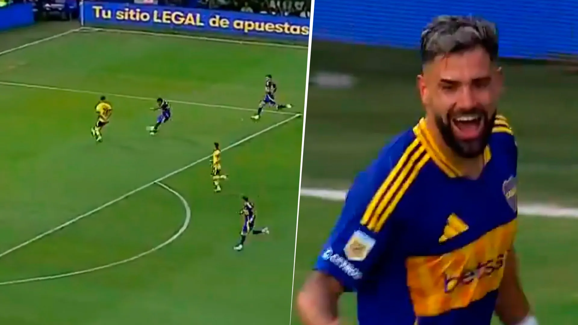 VIDEO | El golazo de Milton Giménez para el 2-0 de Boca ante Defensa y Justicia